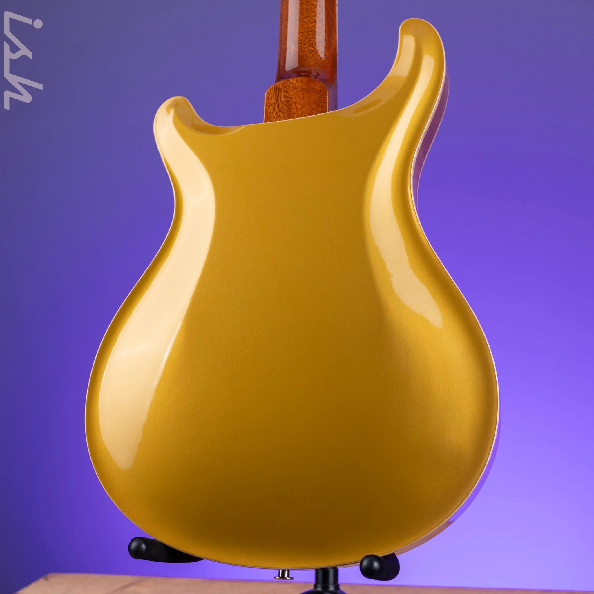PRS McCarty 594 Hollowbody II Electric Guitar Gold Top - Image 7