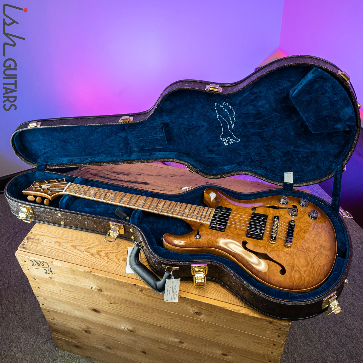 PRS McCarty 594 Hollowbody II Private Stock Madrone Burl - Image 15