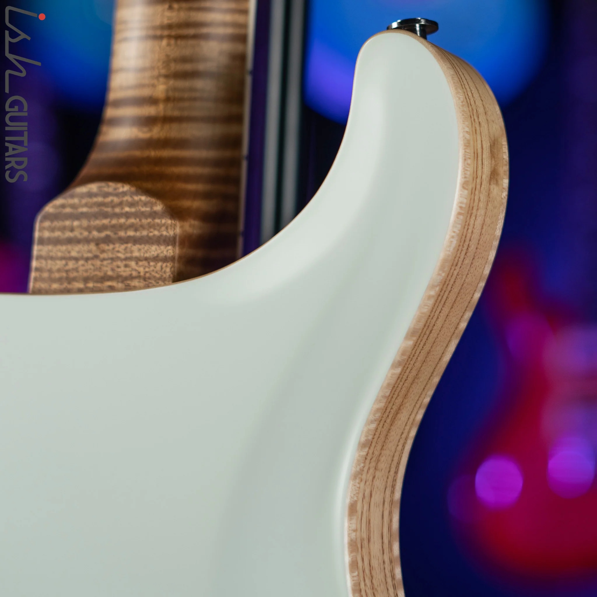 PRS McCarty 594 Hollowbody II Wood Library Antique White Opaque Satin - Image 7