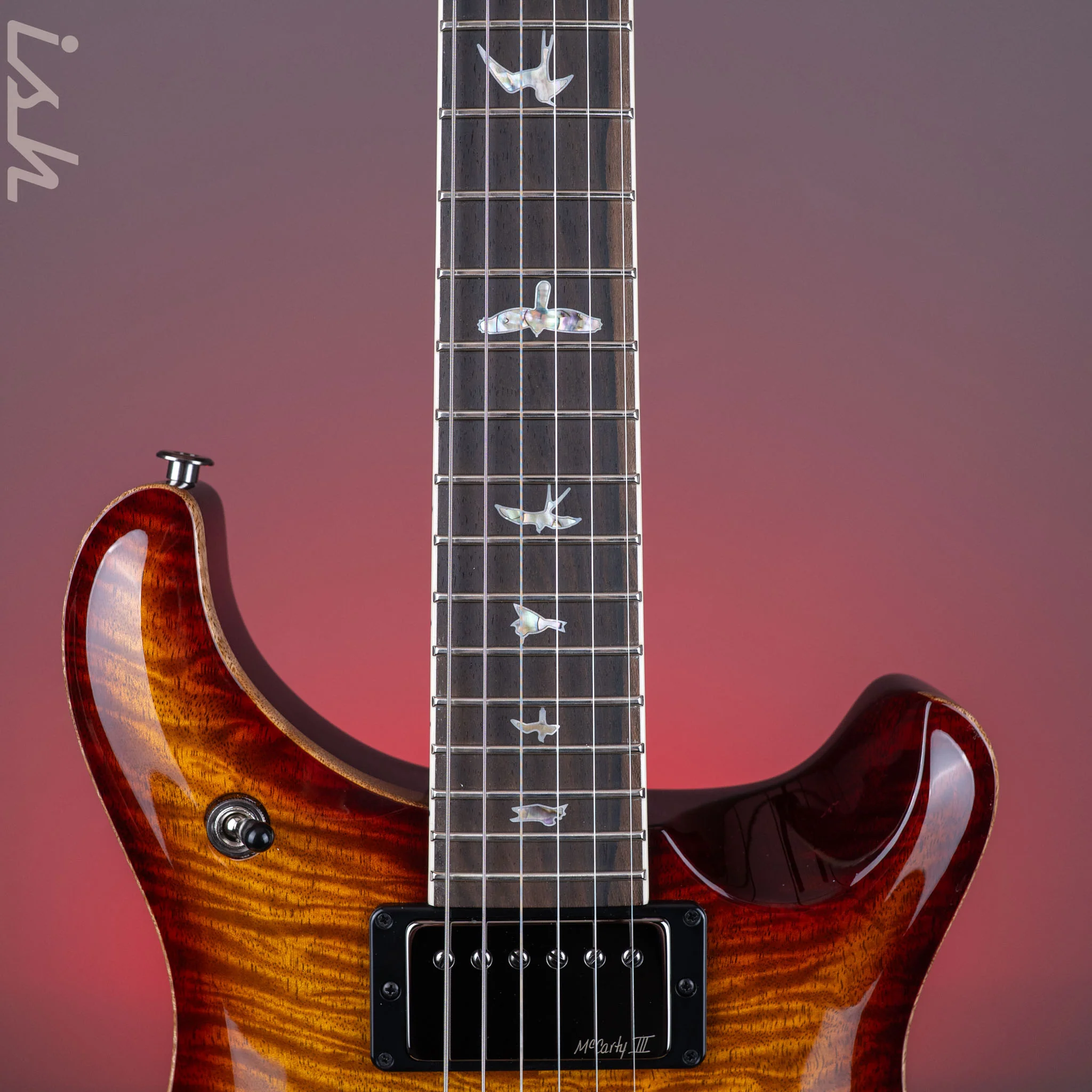 PRS McCarty 594 Mango Top Limited Edition Solarflare - Image 6