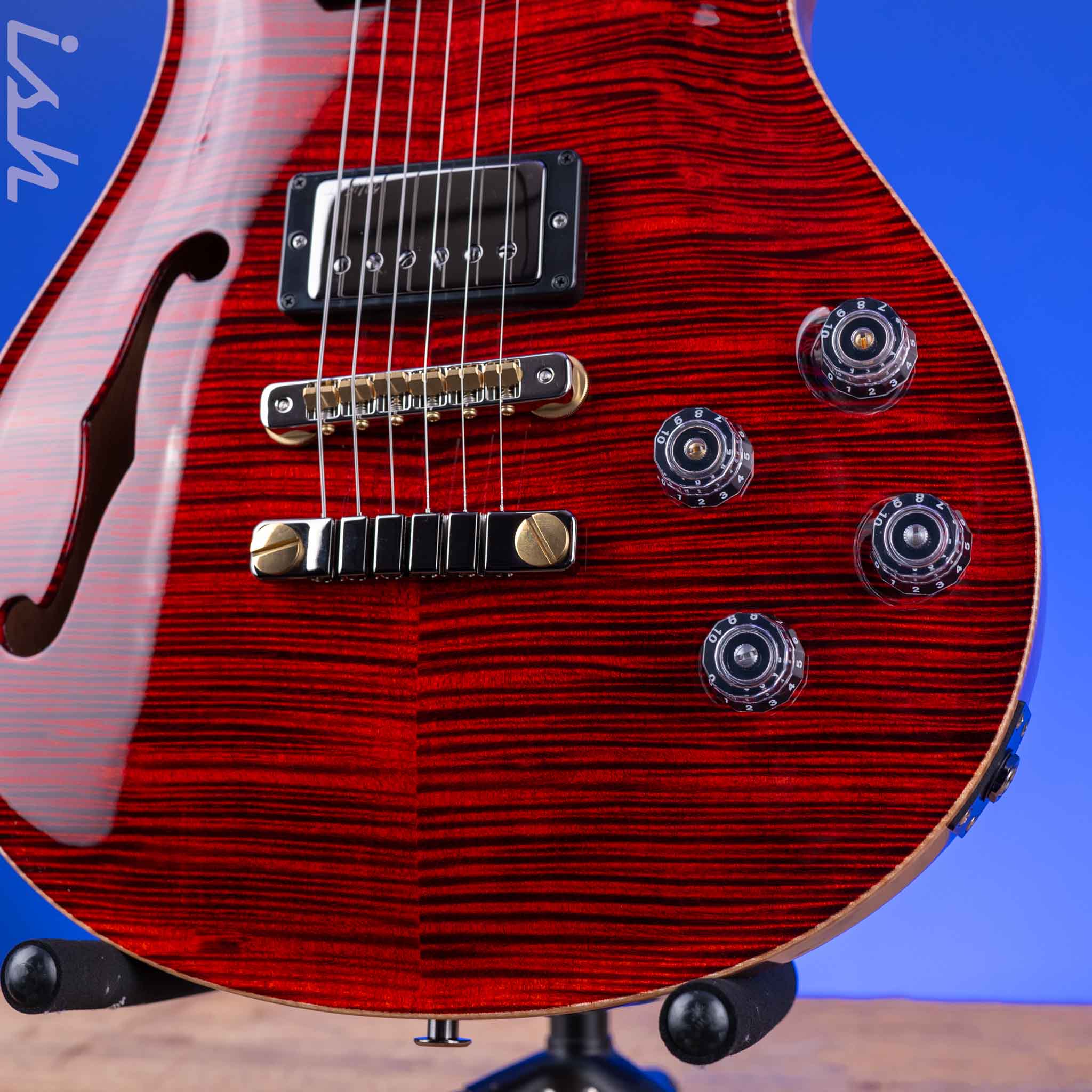 PRS McCarty 594 Semi-Hollow Wood Library Artist Top - Korina Neck - Brazilian Fretboard - Image 4