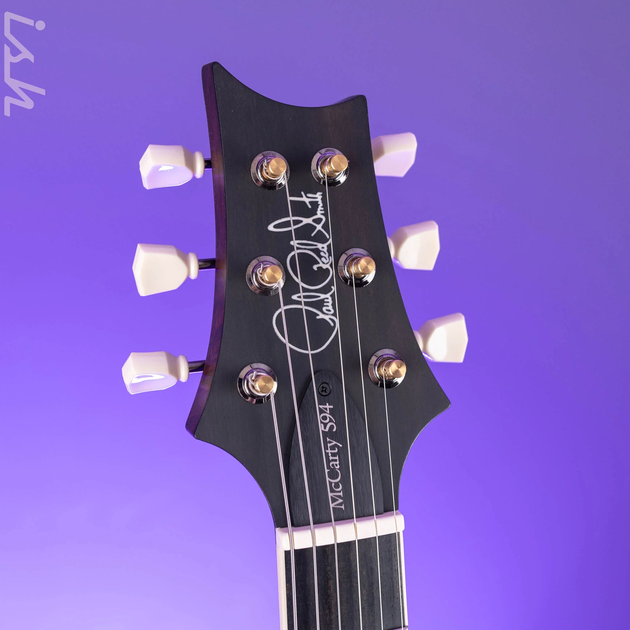 PRS Wood Library McCarty 594 Singlecut East Indian Rosewood Antique White Satin - Image 5