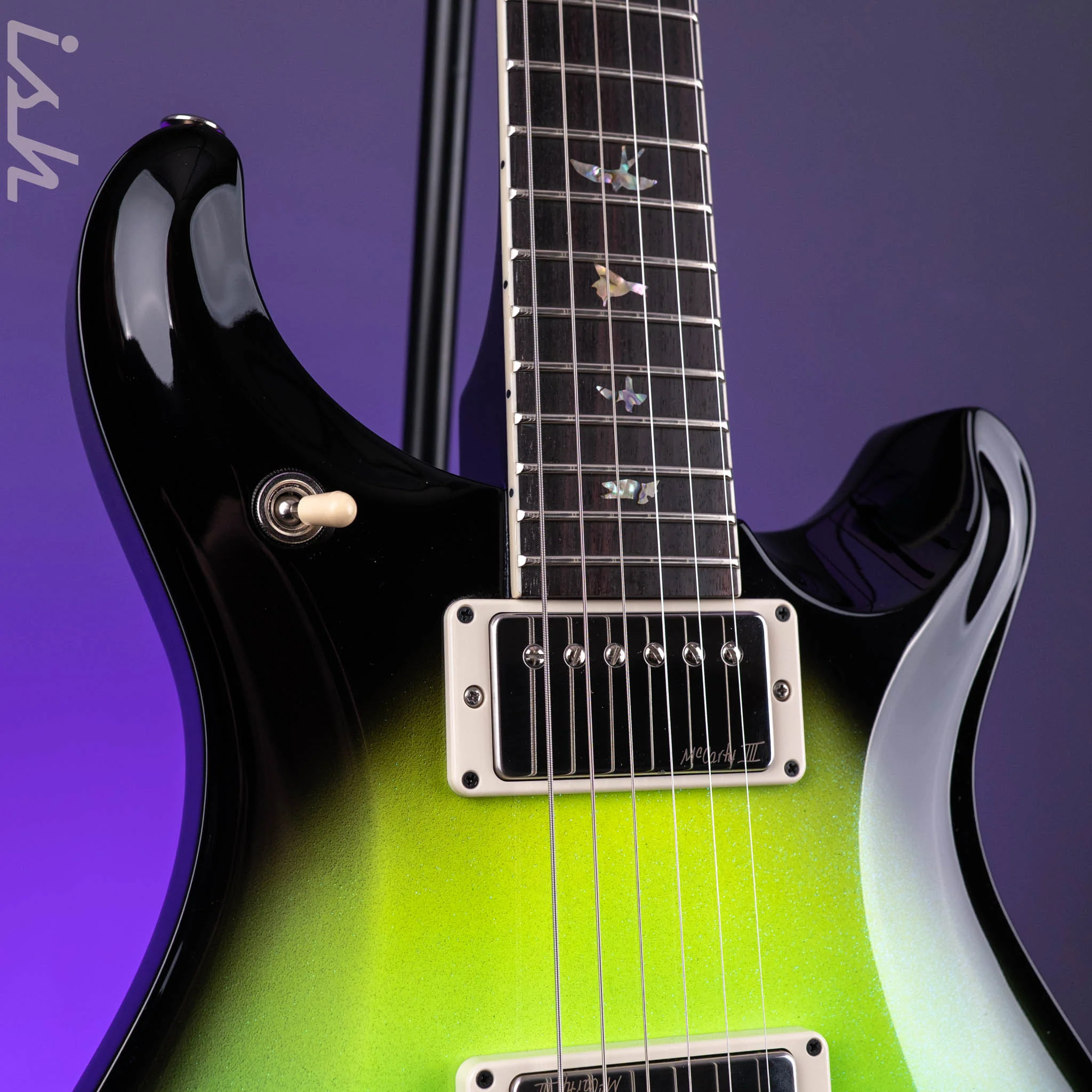 PRS McCarty 594 Sprayer's Choice Neon Fade Smokeburst - Image 5