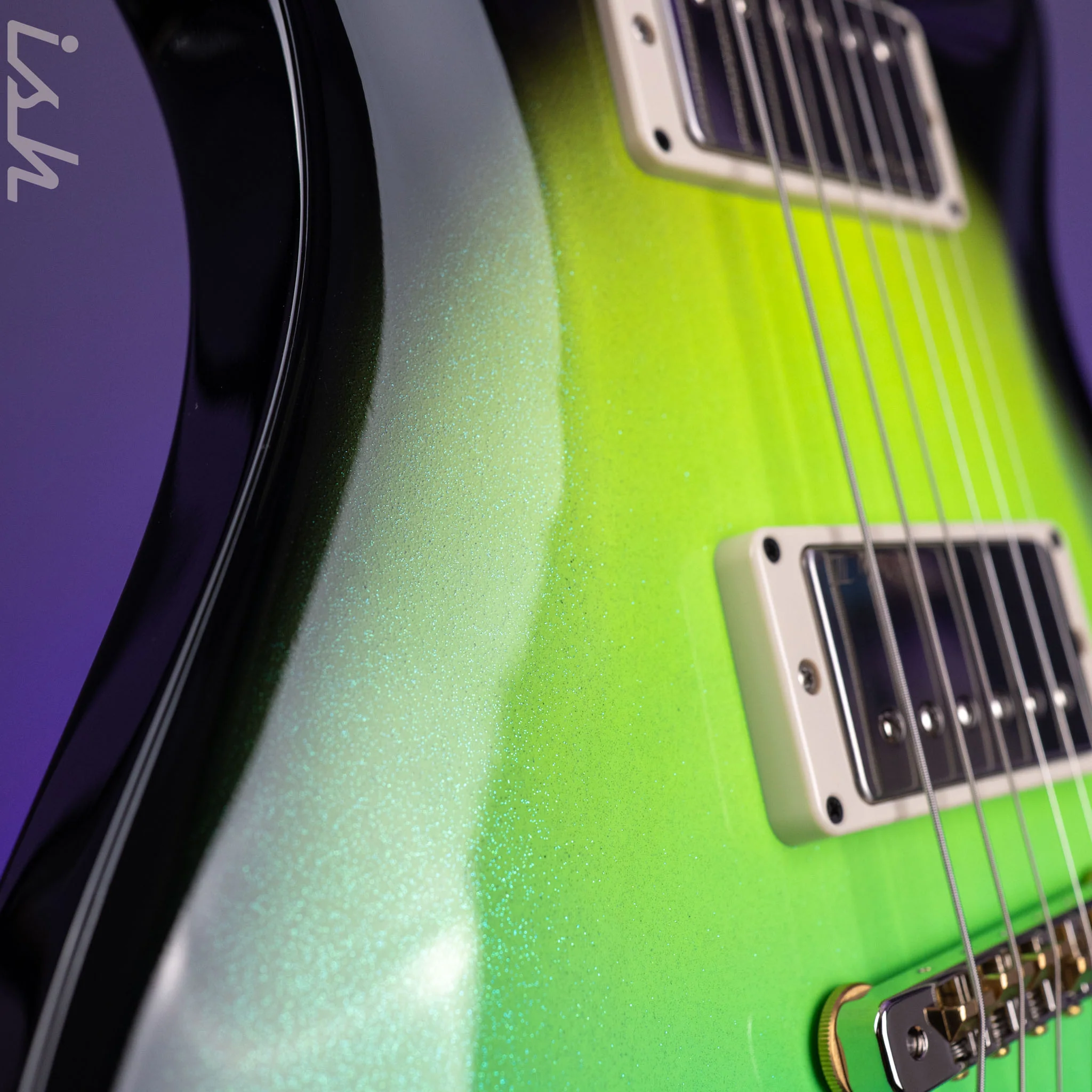 PRS McCarty 594 Sprayer's Choice Neon Fade Smokeburst - Image 9