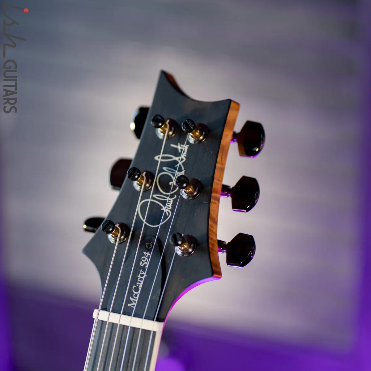 PRS McCarty 594 Hollowbody II Seafoam Green Satin Wood Library - Image 8