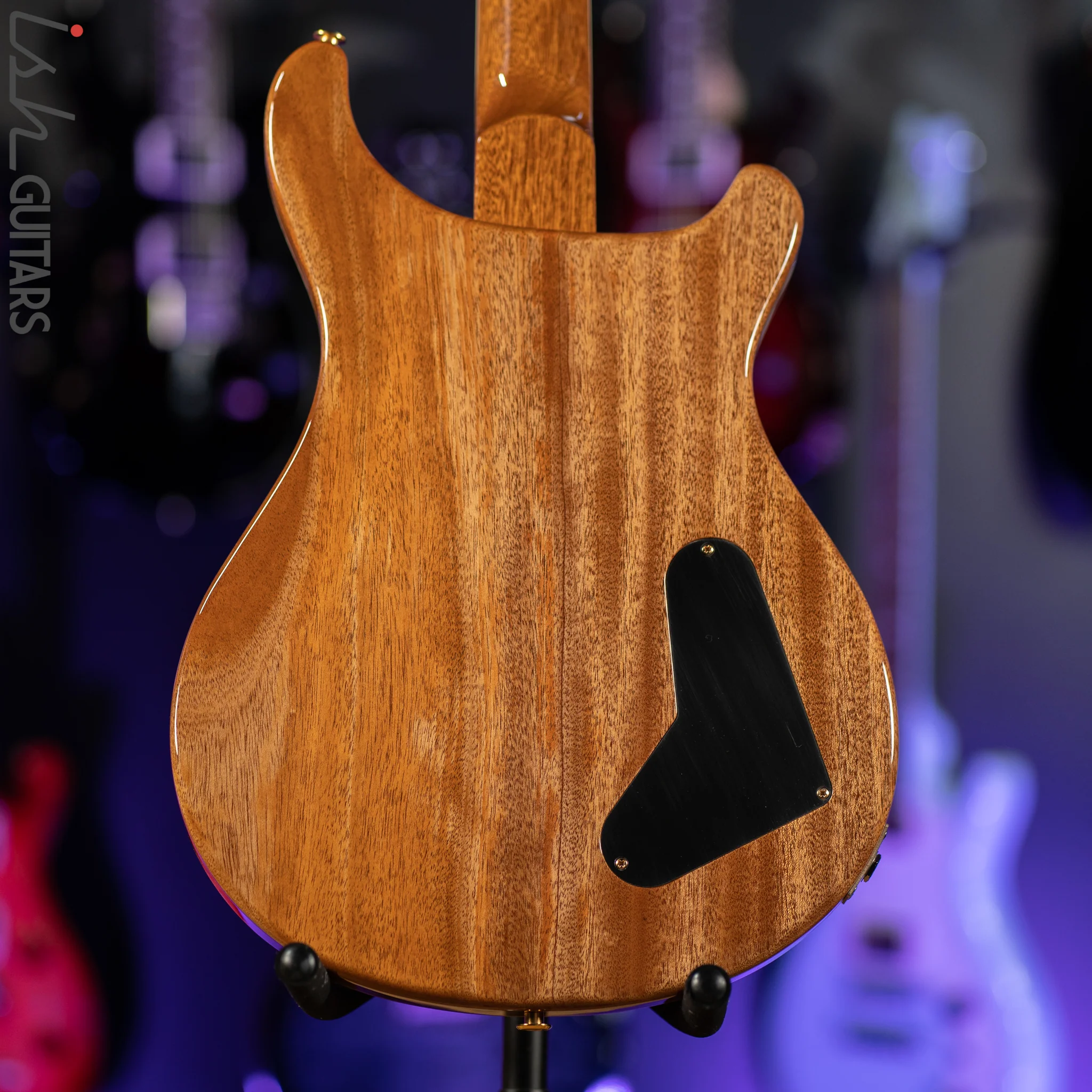 PRS McCarty Lefty Wood Library Charcoal Burst 10 Top Flame Maple - Image 8