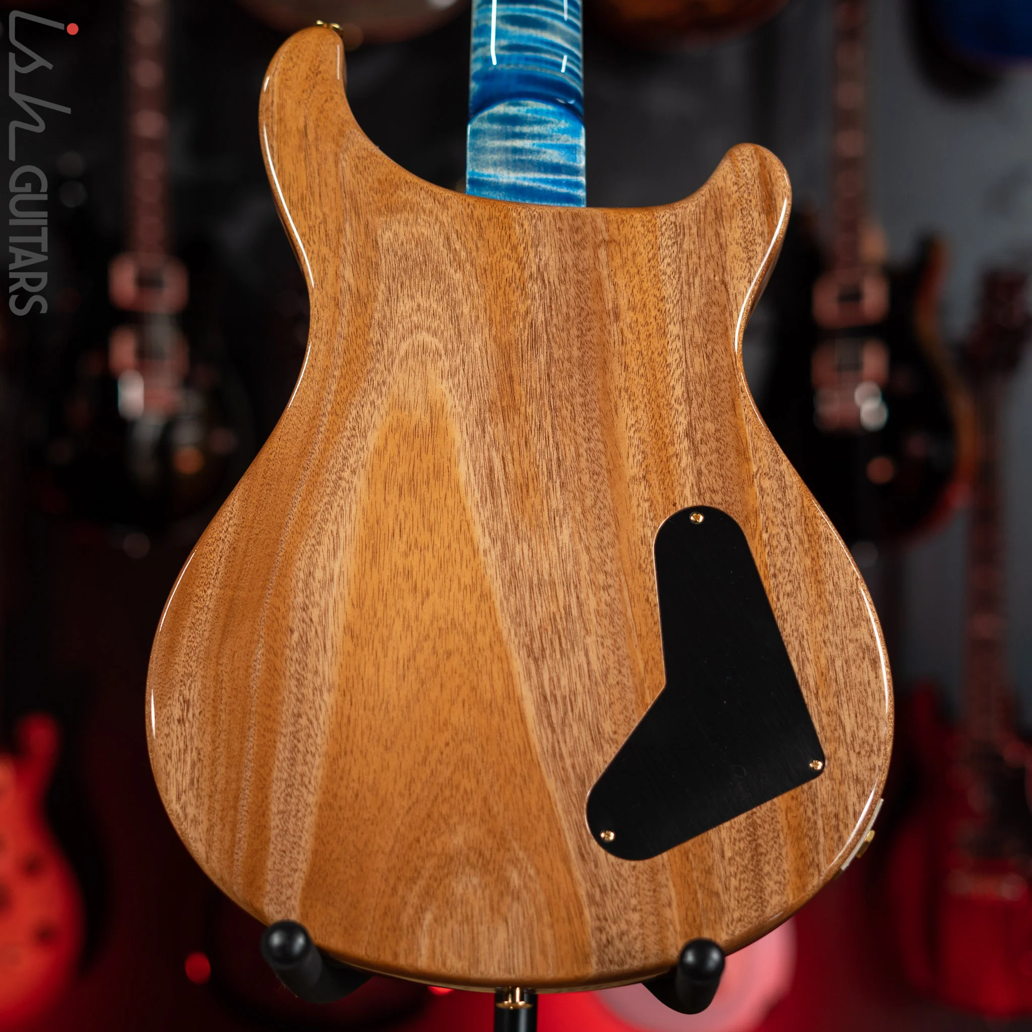 PRS McCarty Lefty Wood Library Faded Blue Jean Artist Flame Maple - Image 8