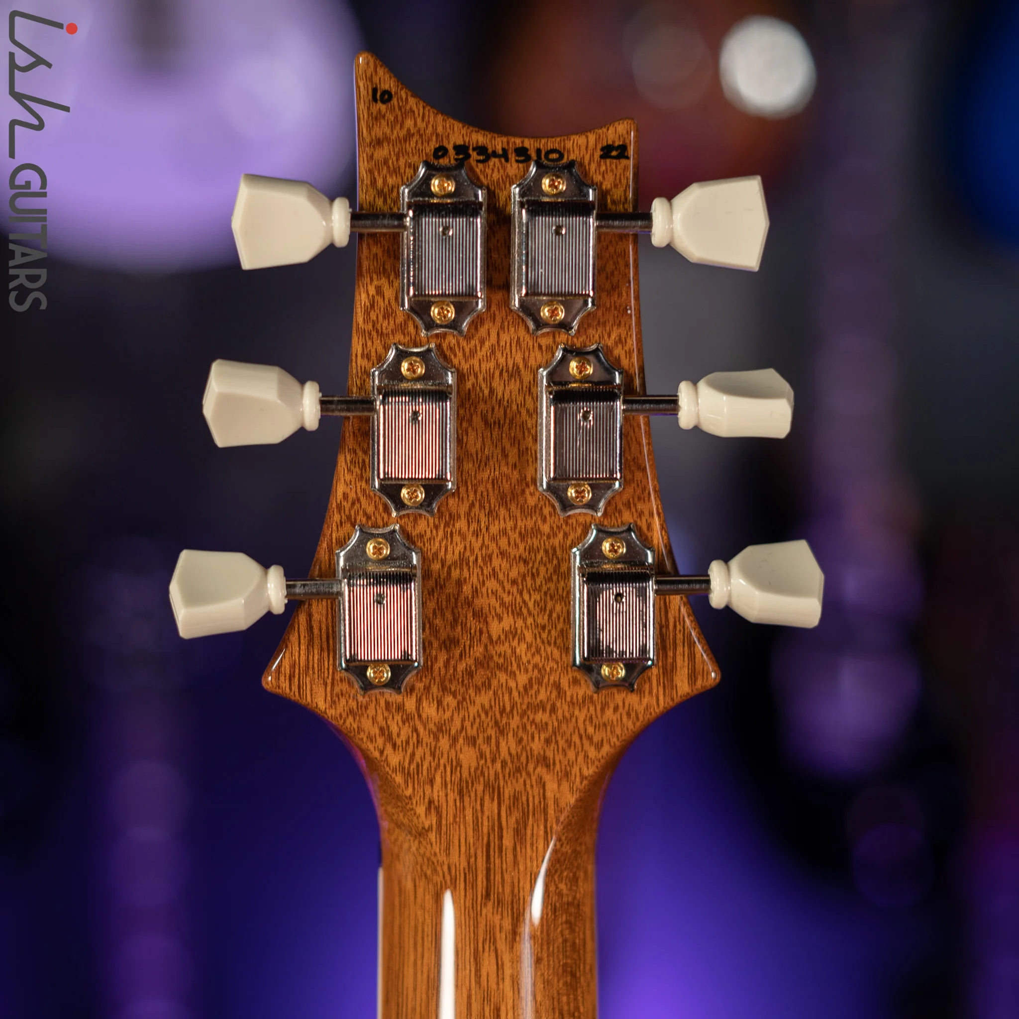 PRS McCarty Lefty Wood Library Trampas Green 10 Top Flame Maple Demo - Image 11