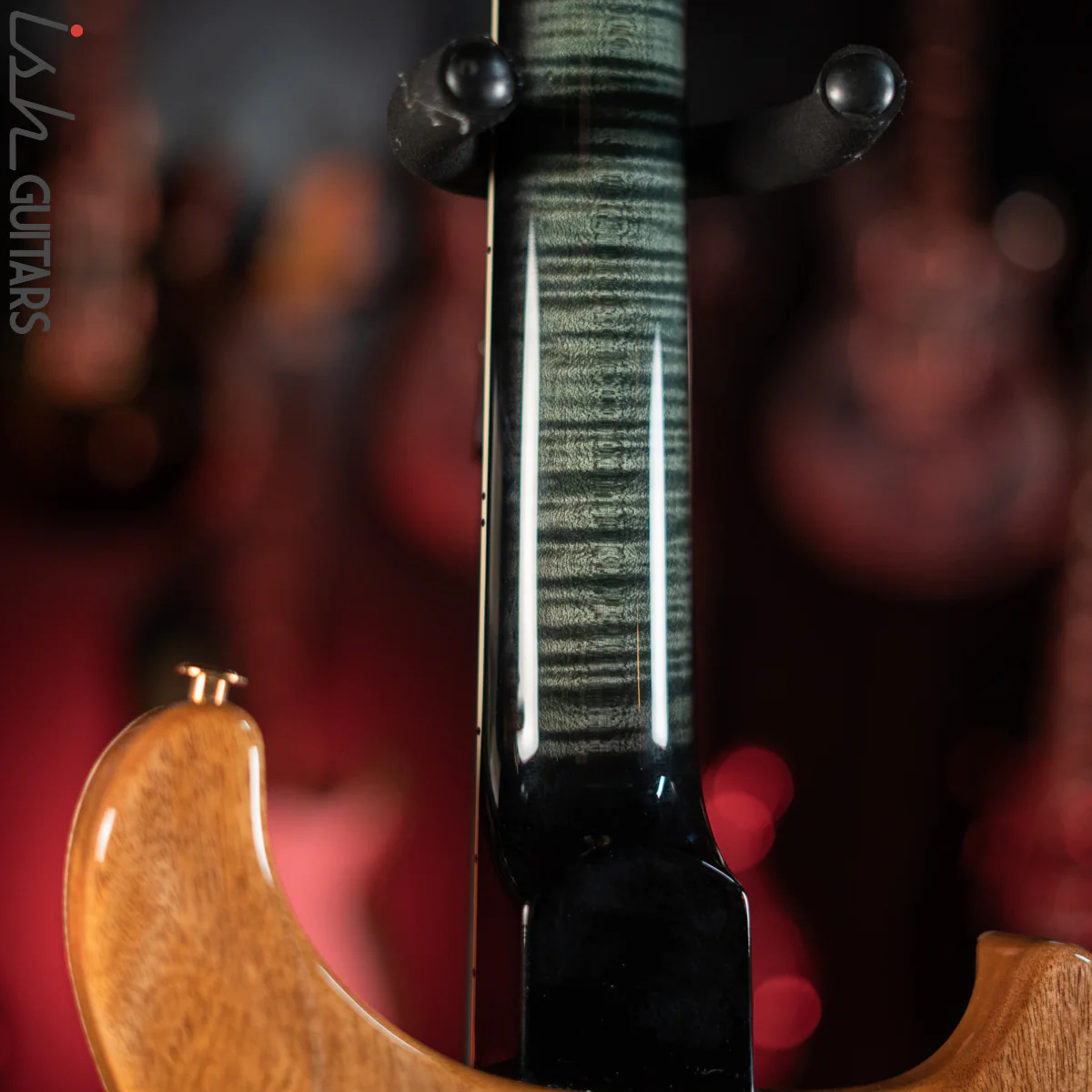 PRS McCarty Lefty Wood Library Trampas Green Smokeburst Artist Flame Maple - Image 11