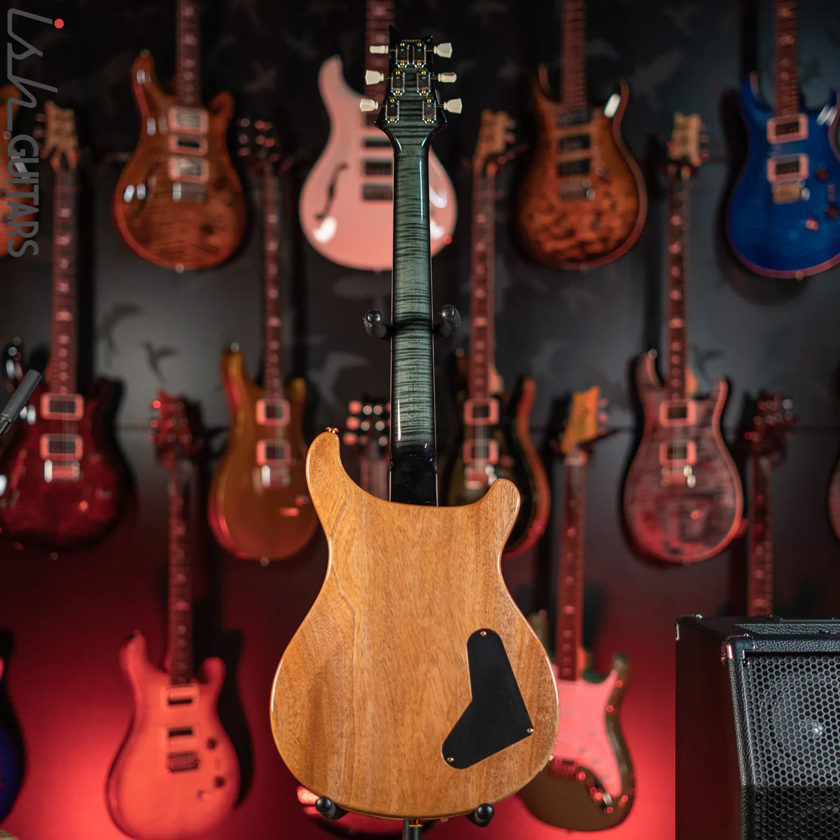 PRS McCarty Lefty Wood Library Trampas Green Smokeburst Artist Flame Maple - Image 7