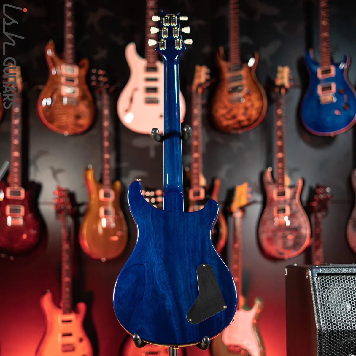 PRS McCarty Lefty Wood Library Violet Purple Burst 10 Top Flame Maple - Image 7