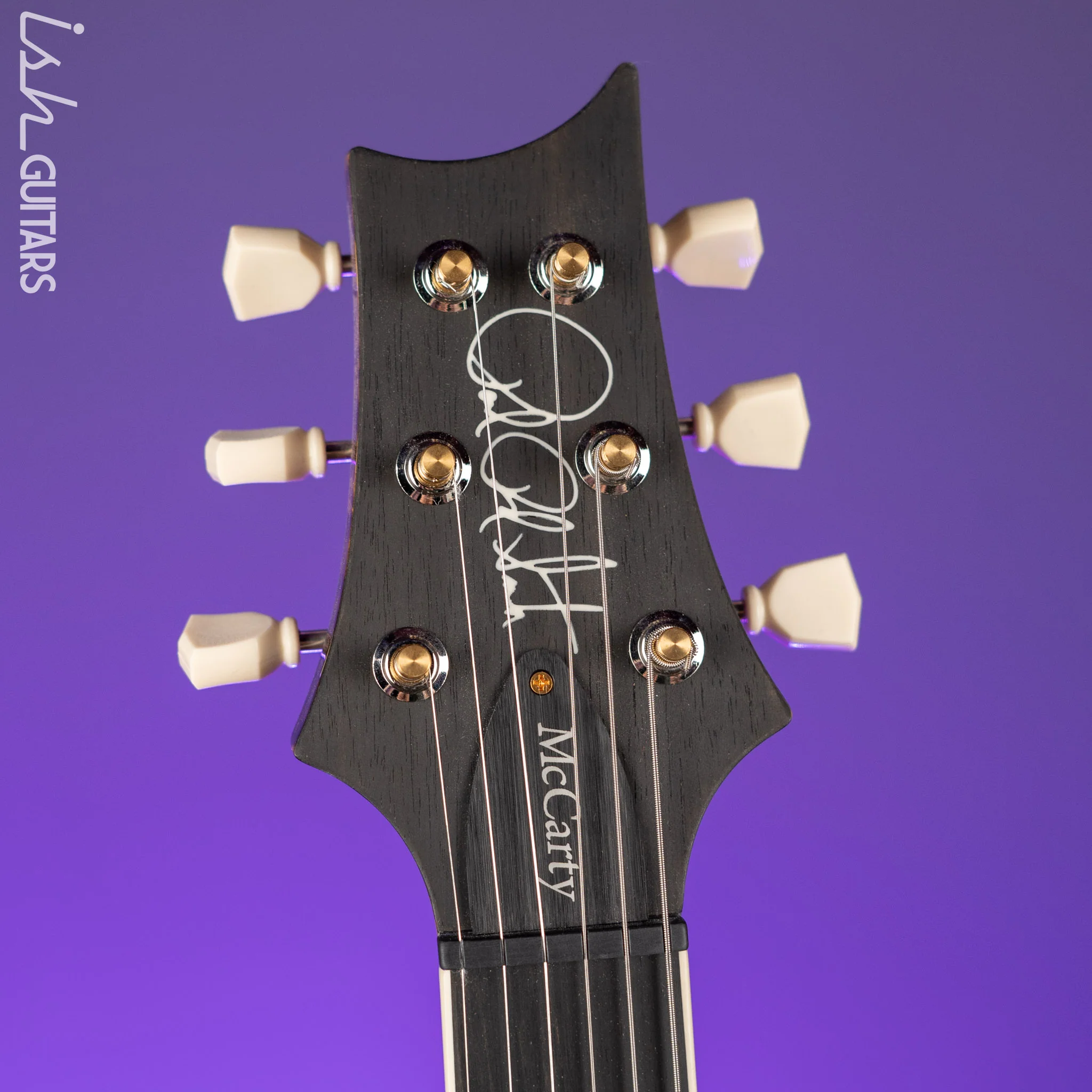 PRS McCarty Lefty Wood Library Yellow Tiger Artist Flame Maple Demo - Image 5