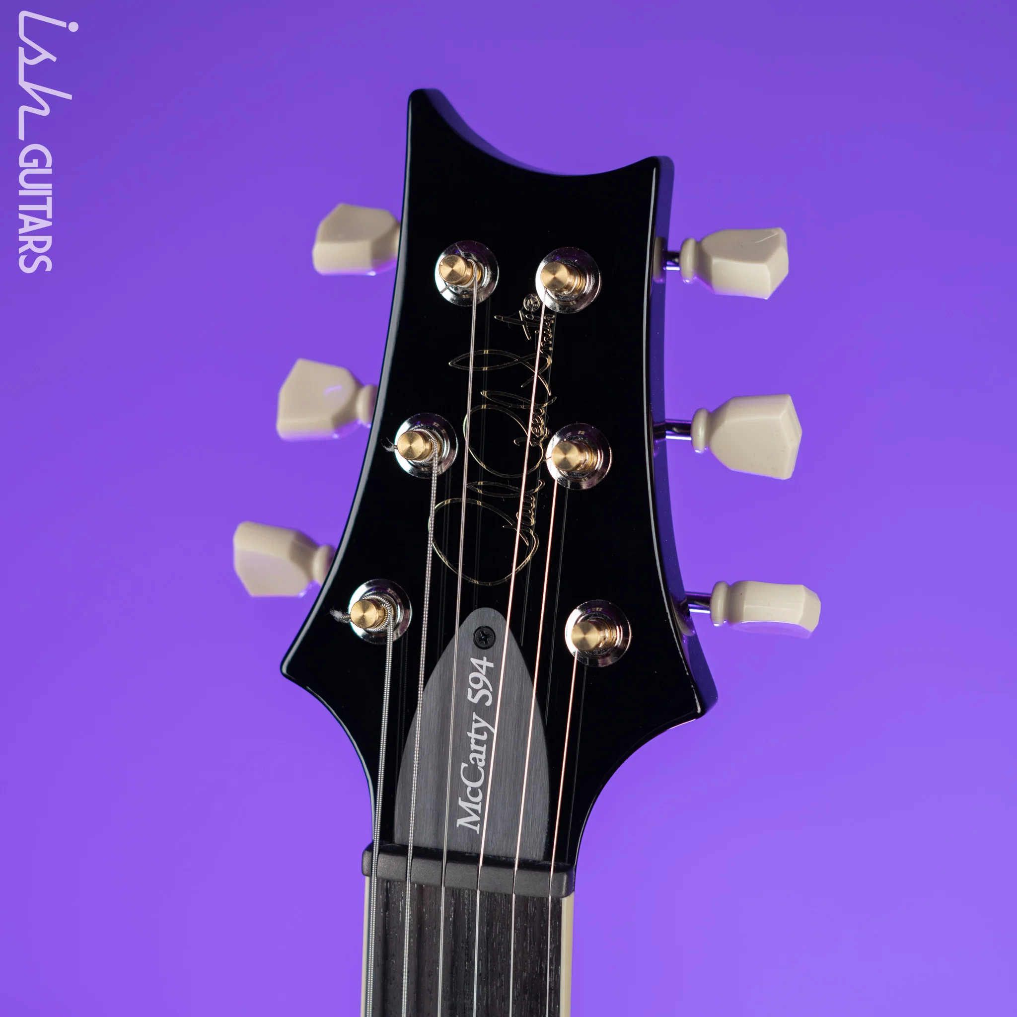 PRS McCarty S2 Thinline 594 Electric Guitar Black - Image 5