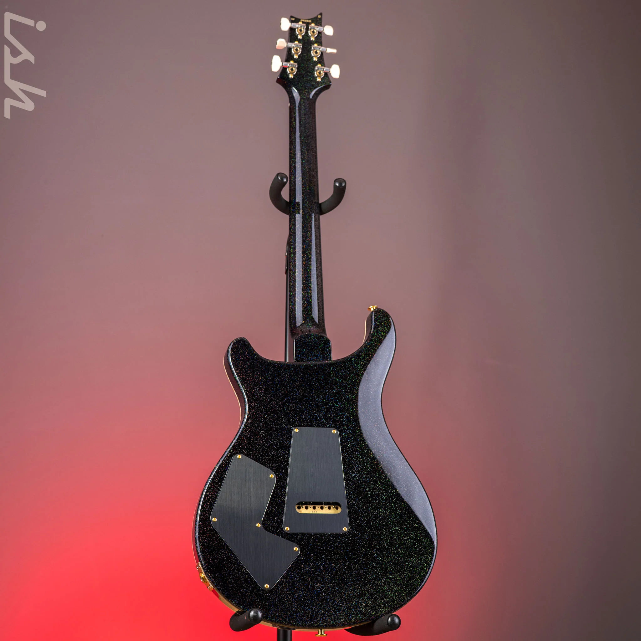 PRS Modern Eagle 10-Top Aurora Borealis w/ Rainbow Hollowflake Back - Image 8