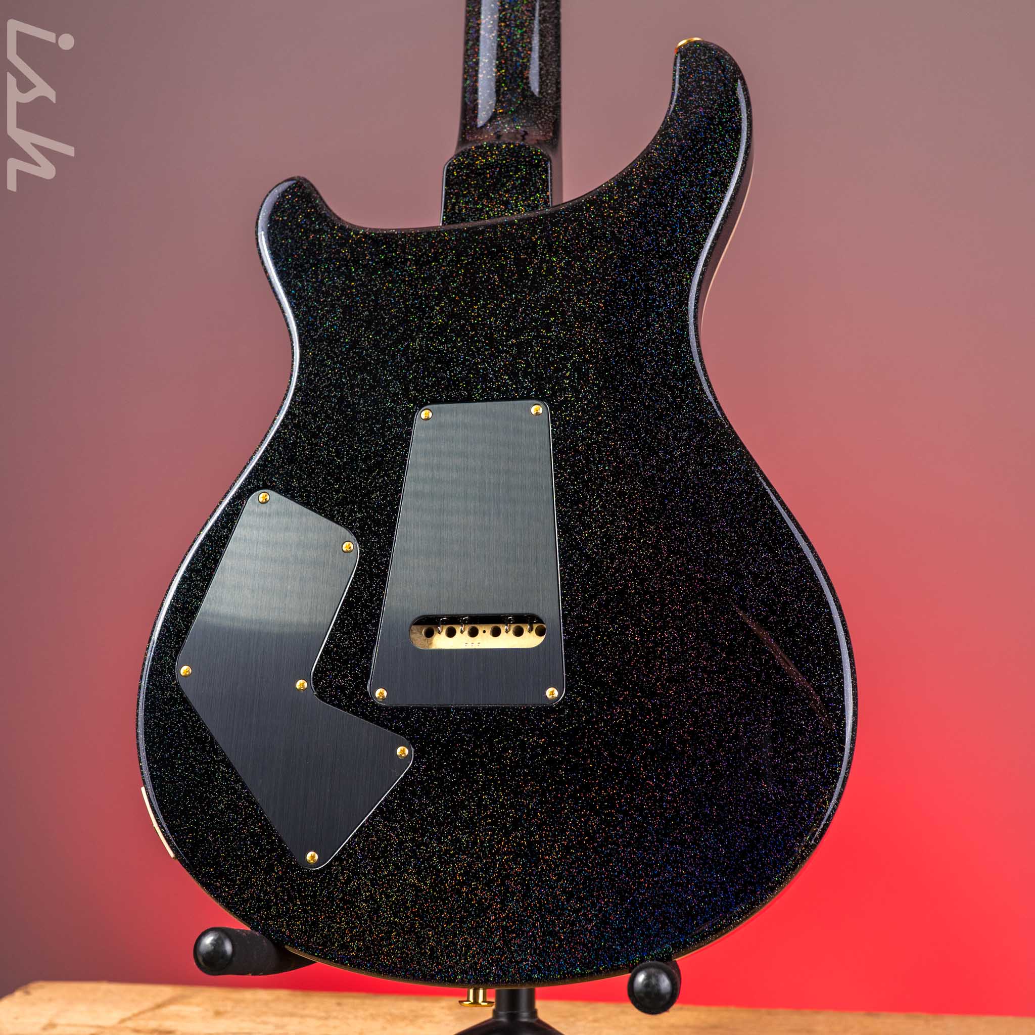 PRS Modern Eagle 10-Top Aurora Borealis w/ Rainbow Hollowflake Back - Image 9