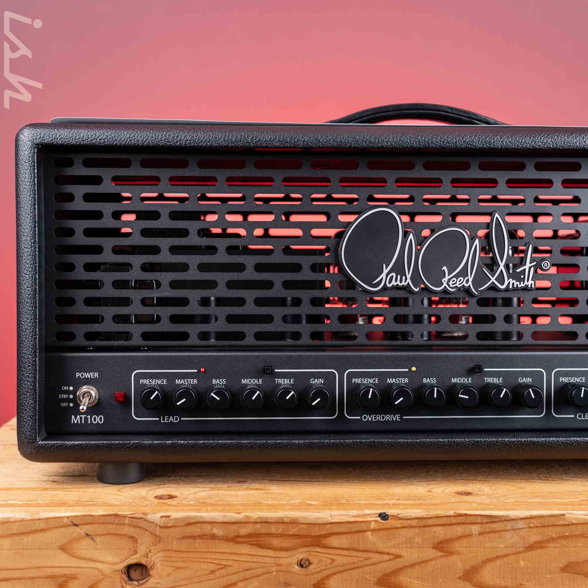 PRS MT 100 Mark Tremonti 100W Tube Amp Head Stealth Black Demo - Image 2