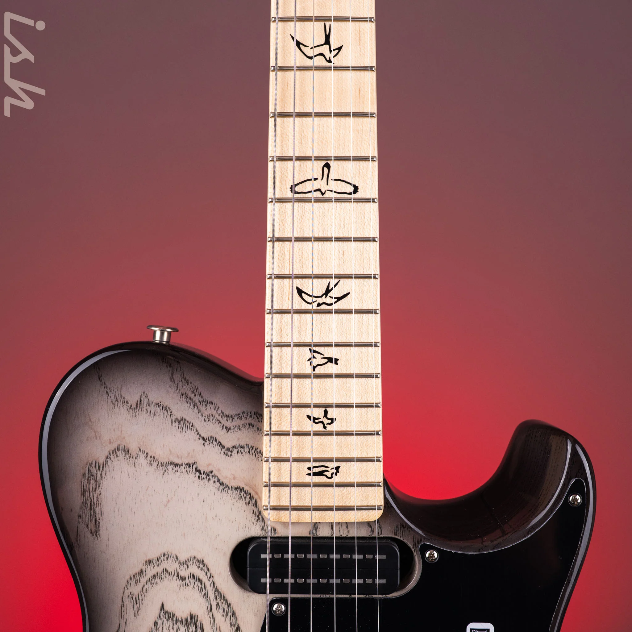 PRS NF 53 Custom Color White Doghair Smokeburst - Image 6