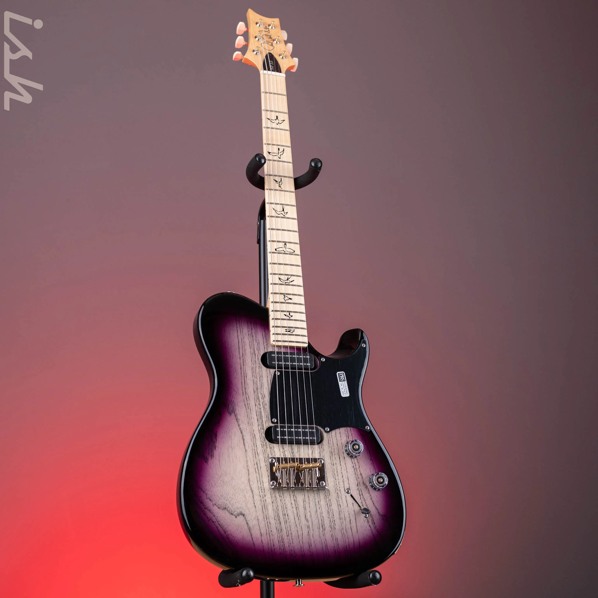 PRS NF 53 Electric Guitar Custom Color Mulberry Smokeburst - Image 2