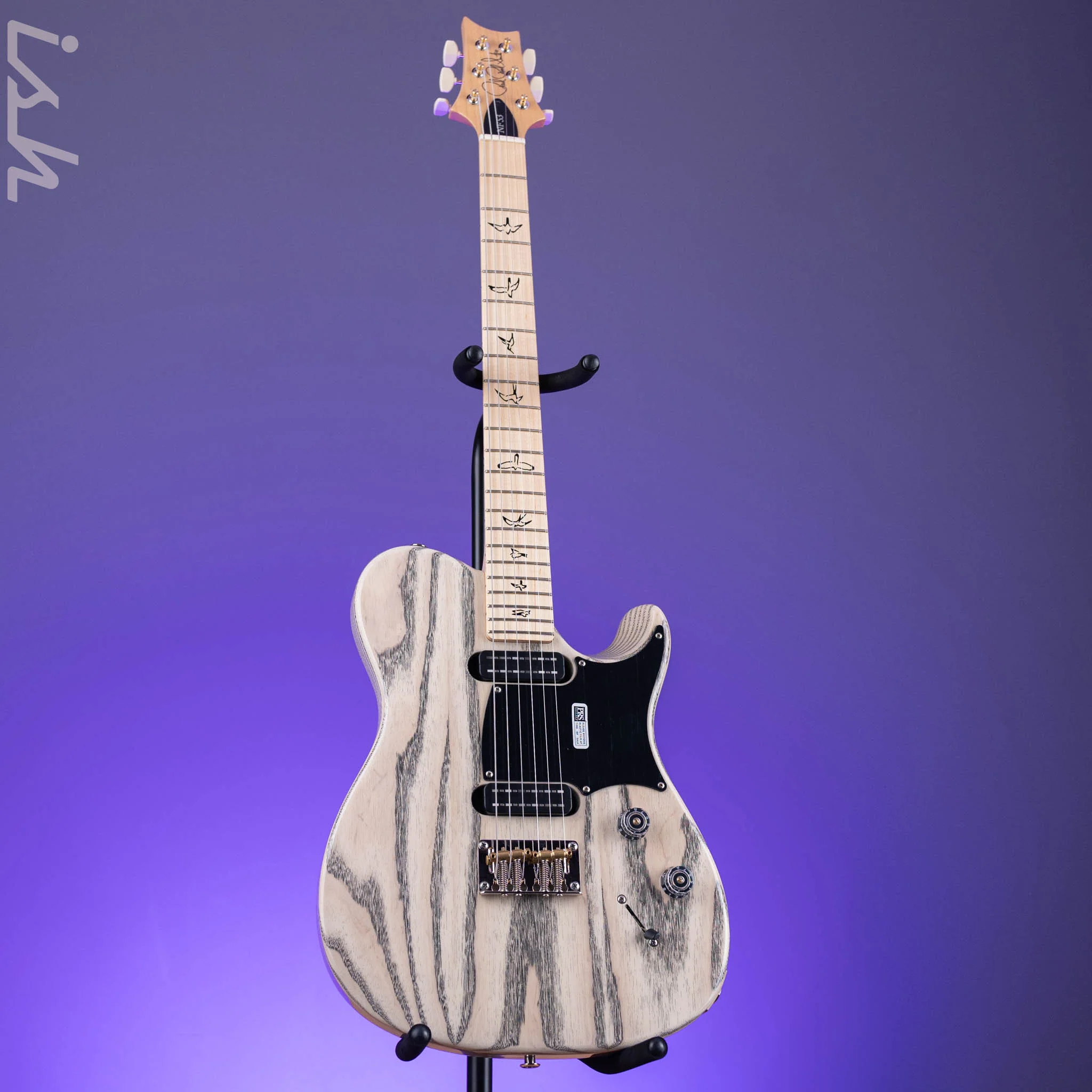 PRS NF 53 Electric Guitar White Doghair - Image 2