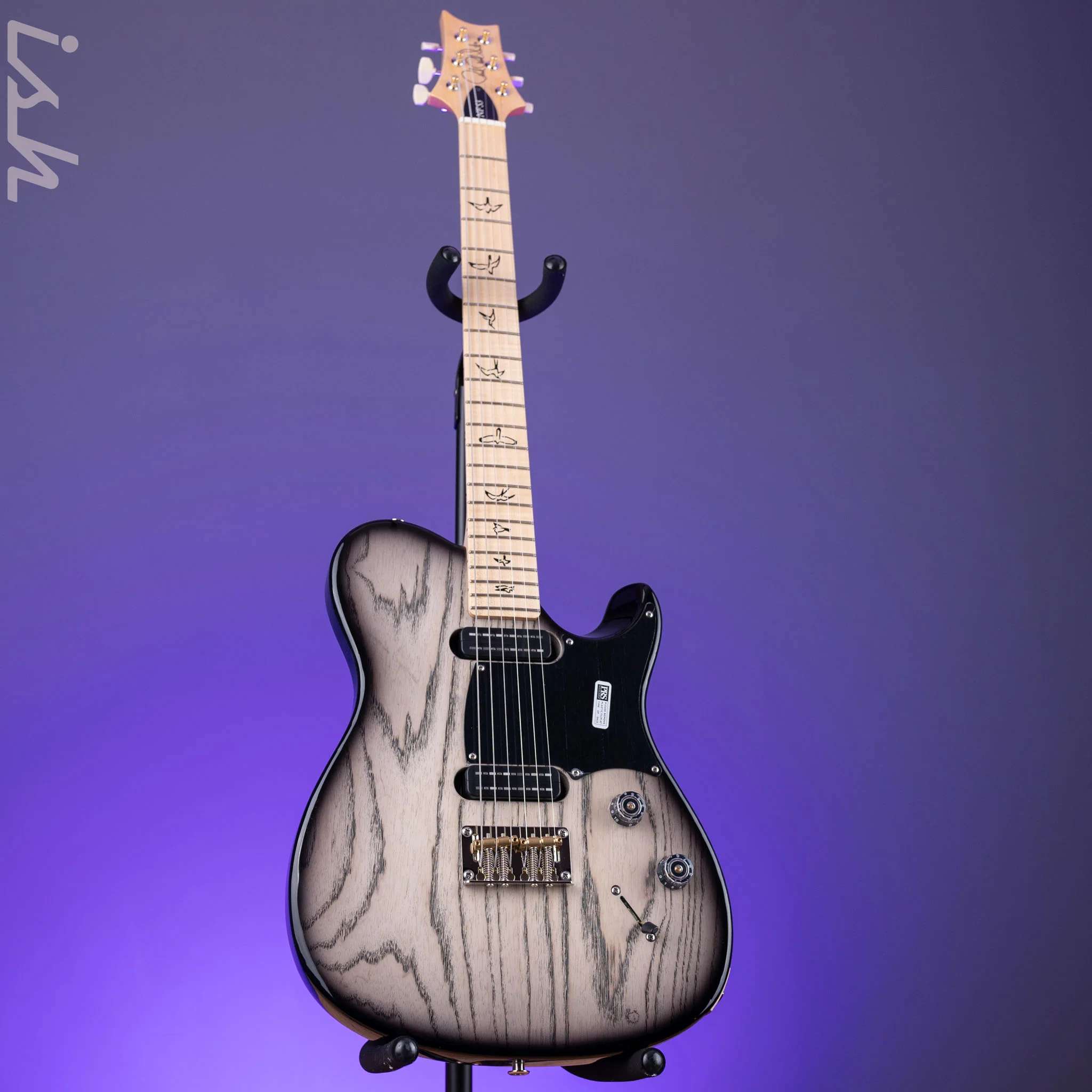 PRS NF 53 Electric Guitar White Doghair Smokeburst - Image 2