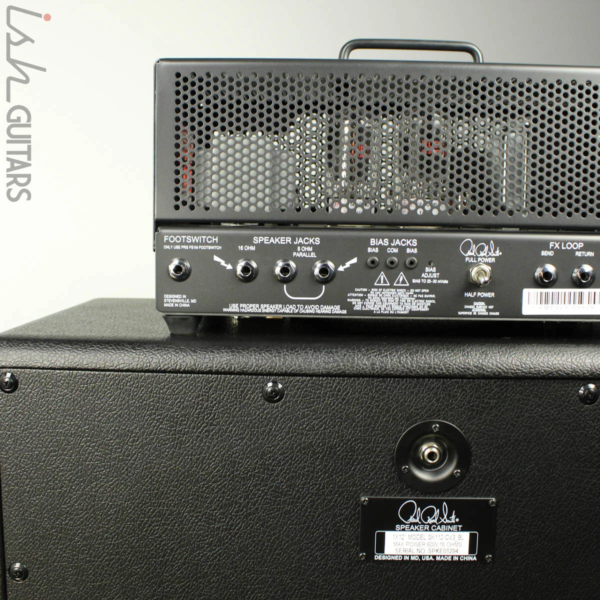 PRS Paul Reed Smith 2018 Mark Tremonti MT15 Amp/Cabinet Stack STORE DEMO - Image 8