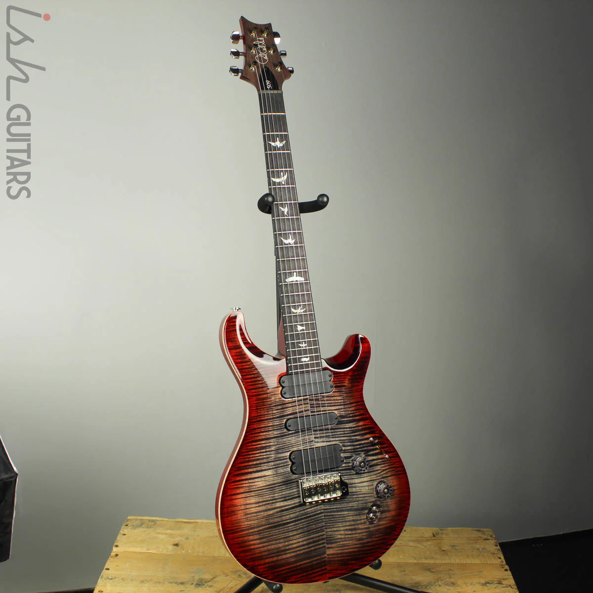 2018 PRS Paul Reed Smith 509 10 Top Charcoal Cherry Sunburst - Image 2