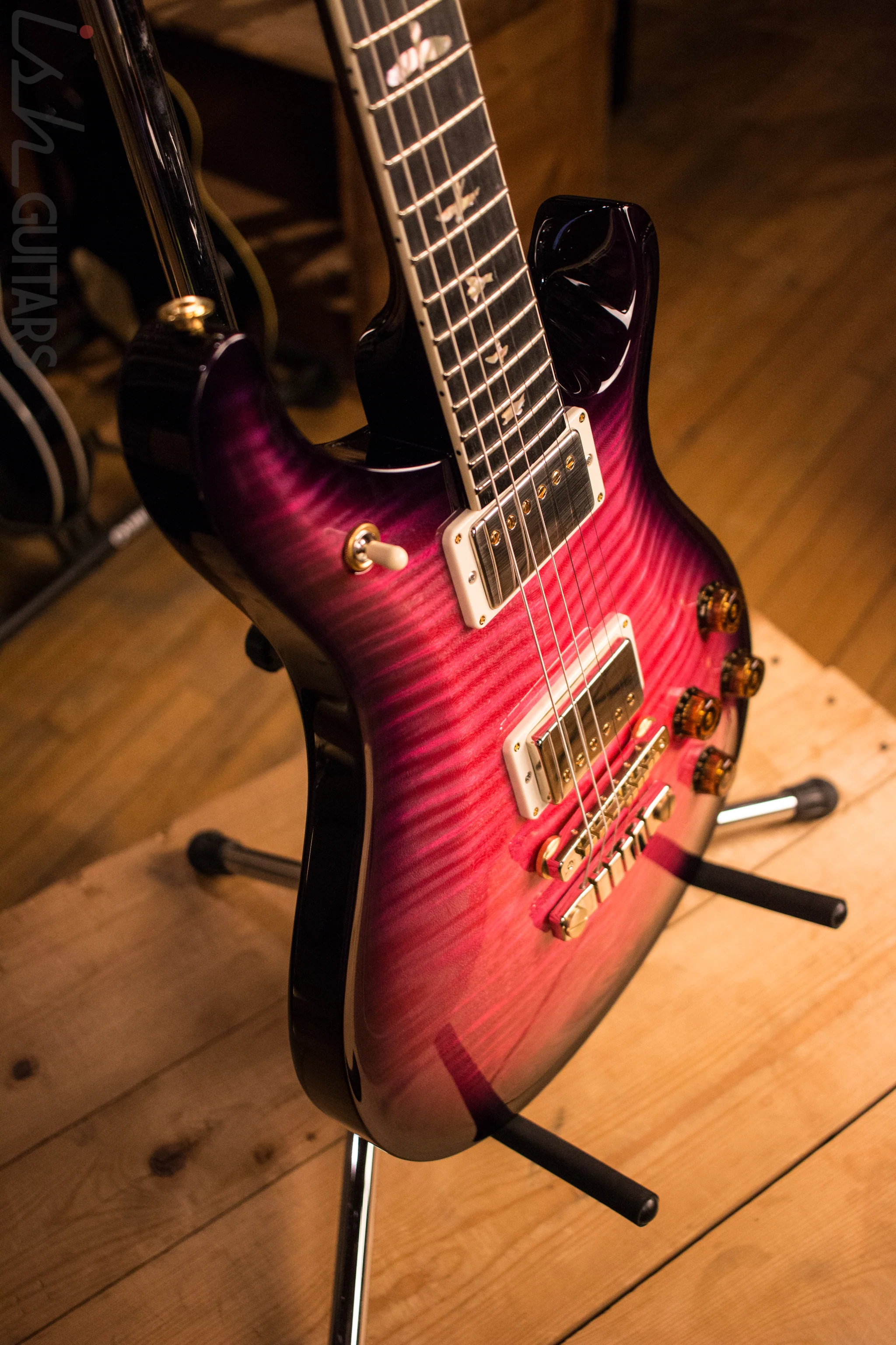 PRS Paul Reed Smith McCarty 594 Custom Color Bonnie Pink Purple Burst 10 Top - Image 5