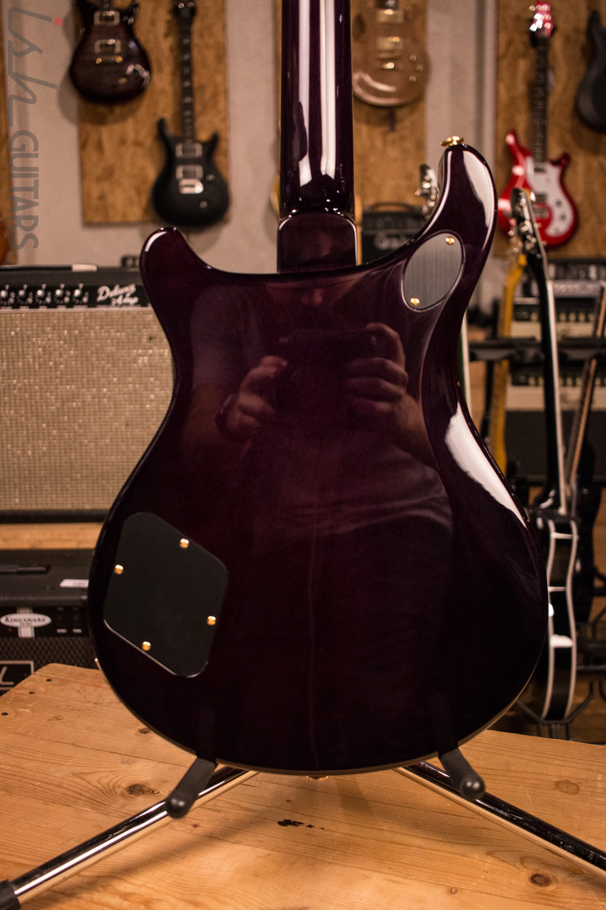 PRS Paul Reed Smith McCarty 594 Custom Color Bonnie Pink Purple Burst 10 Top - Image 8