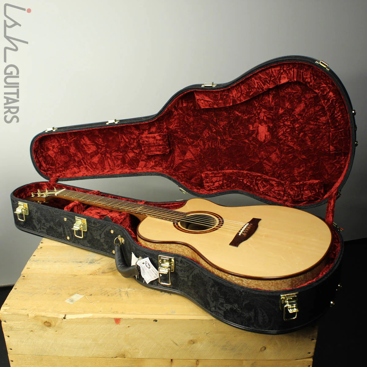 PRS Paul Reed Smith Private Stock Angelus Acoustic Guitar RARE White Bubinga - Image 14