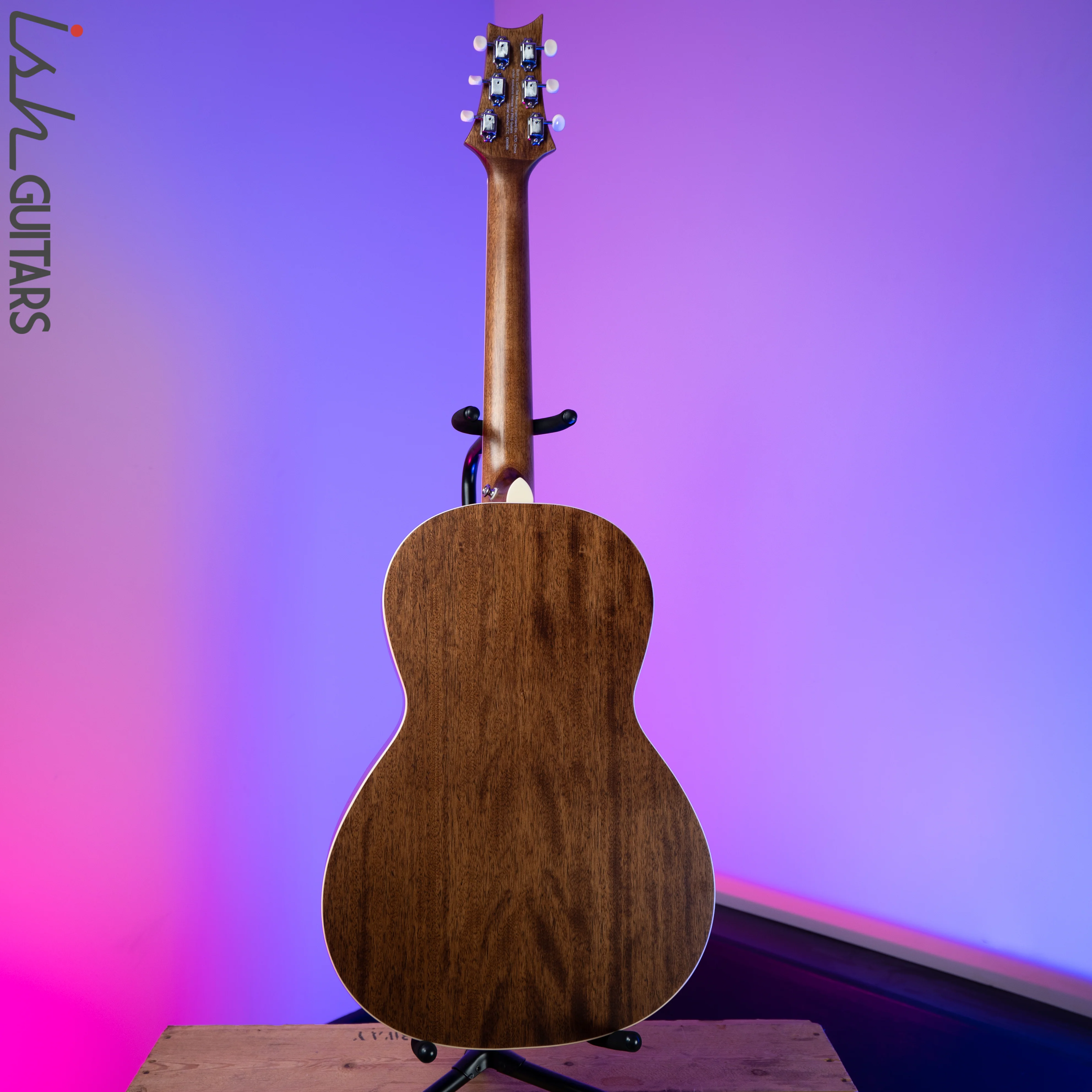 PRS Paul Reed Smith SE Parlor P20E Black Satin Top - Image 7