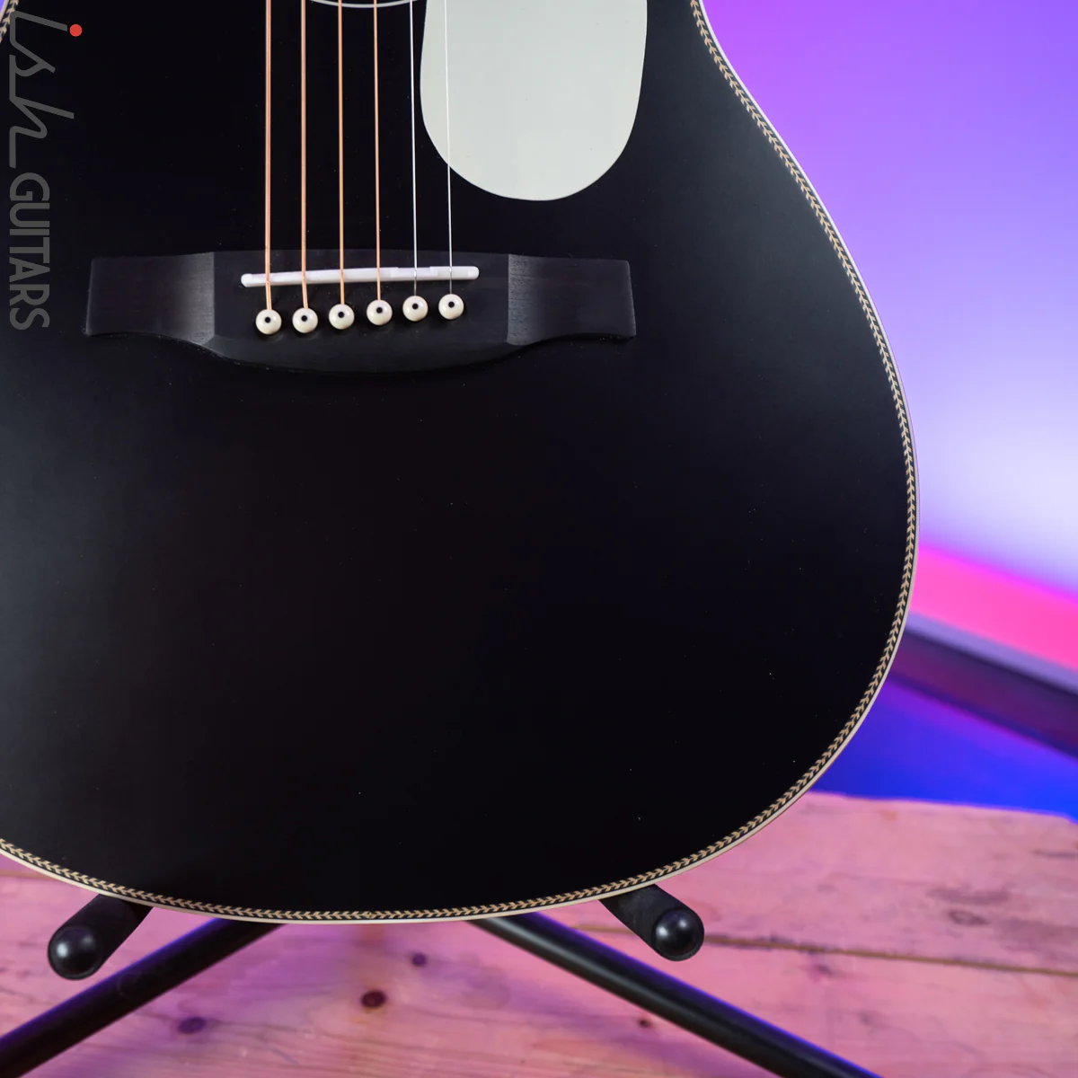 PRS Paul Reed Smith SE Parlor P20E Black Satin Top - Image 4
