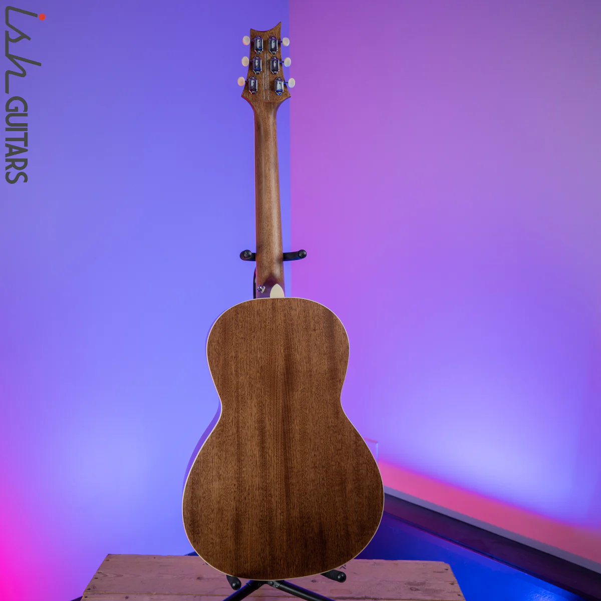 PRS Paul Reed Smith SE Parlor P20E Black Satin Top - Image 8