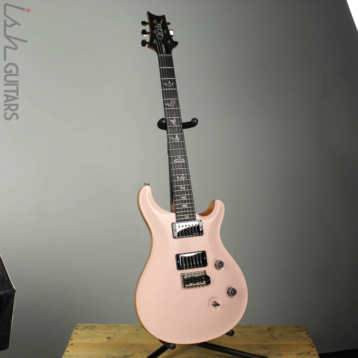 PRS Paul Reed Smith Wood Library Custom 24 Grandma Hannon Pink Mahogany Back - Image 2