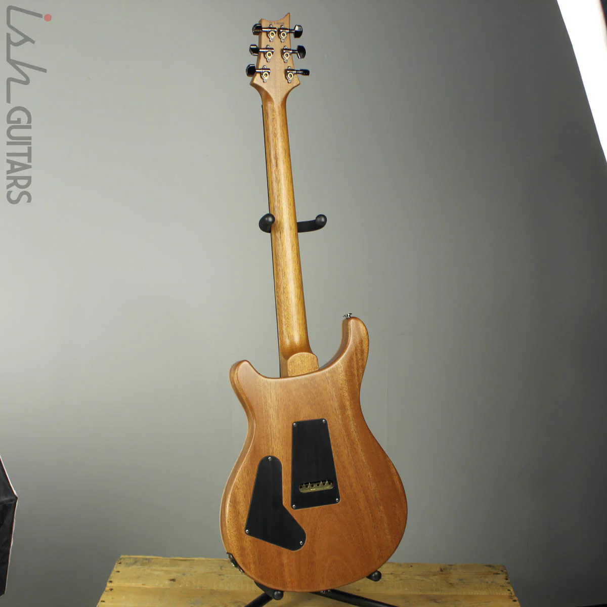 PRS Paul Reed Smith Wood Library Custom 24 Grandma Hannon Pink Mahogany Back - Image 7