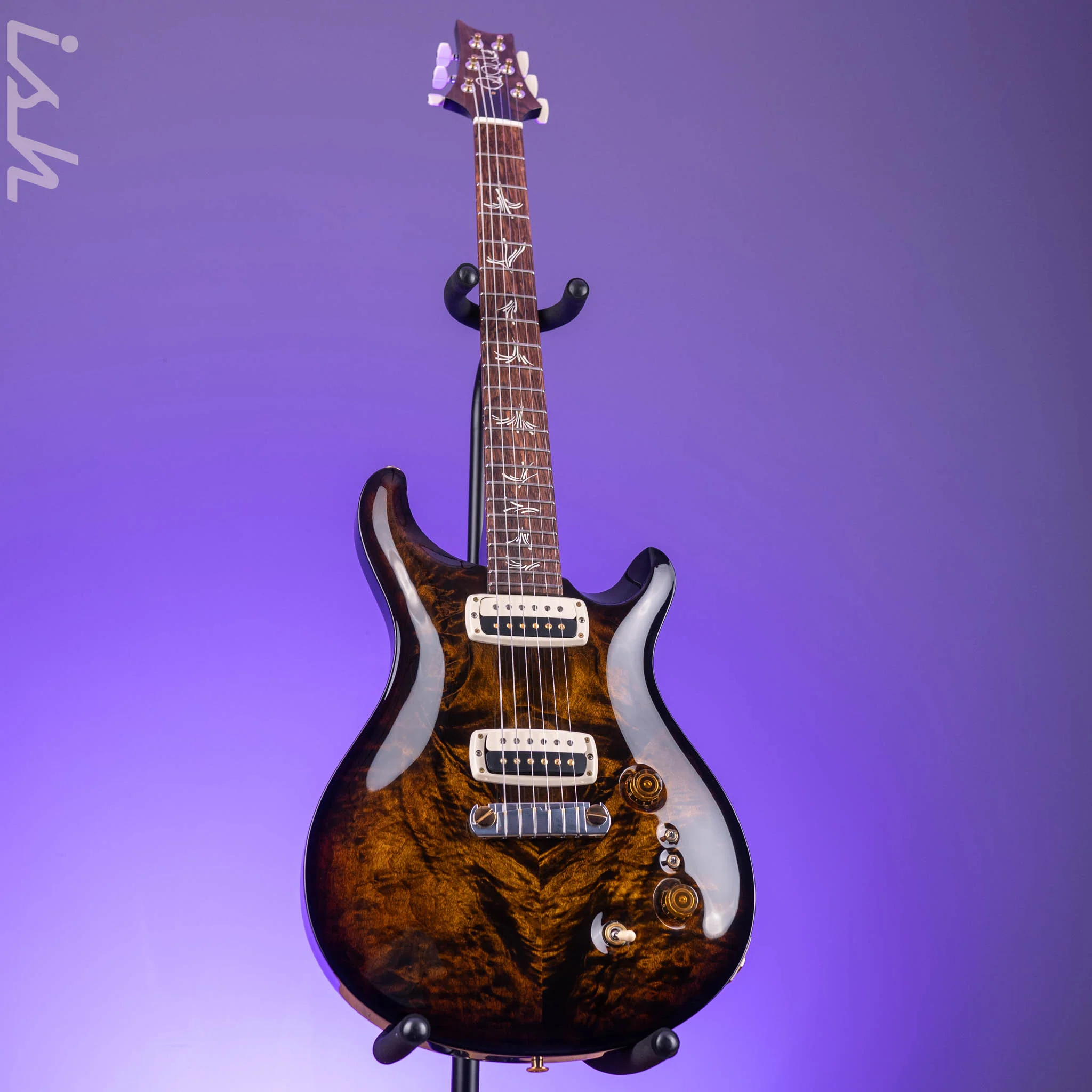 PRS Paul's Guitar Electric Guitar 10-Top Black Gold Wraparound Burst - Image 2