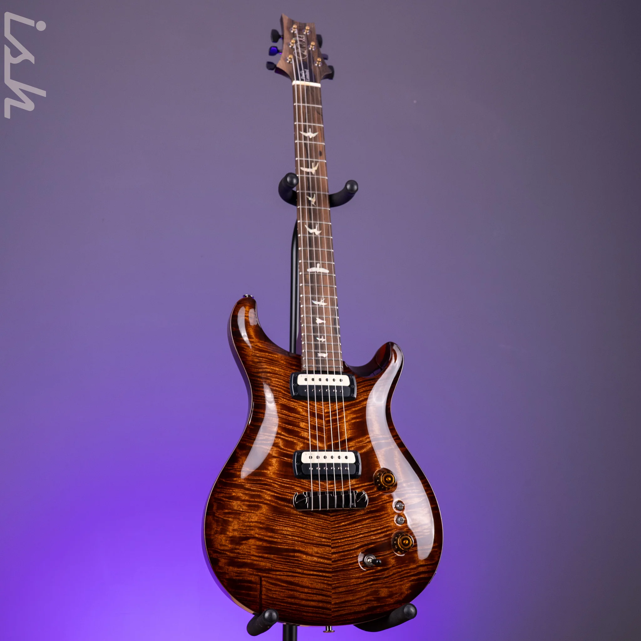 PRS Paul's Limited Mango Top Custom Color Black Gold Smokeburst - Image 2