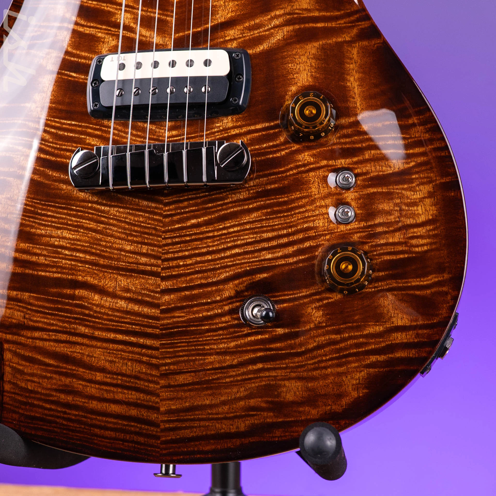 PRS Paul's Limited Mango Top Custom Color Black Gold Smokeburst - Image 5