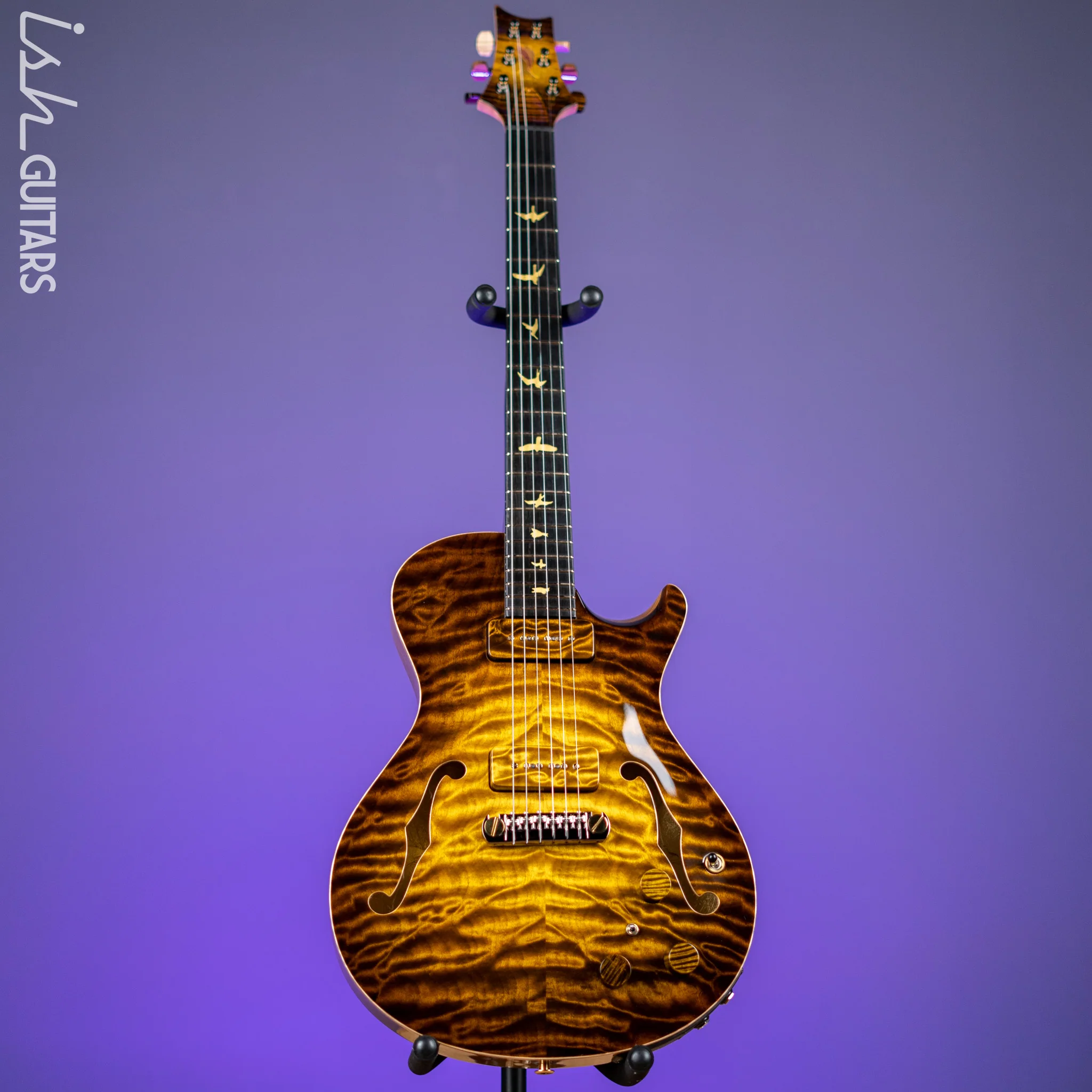 PRS Private Stock #8371 Hollowbody II Piezo Dirty Blonde Glow - Image 2