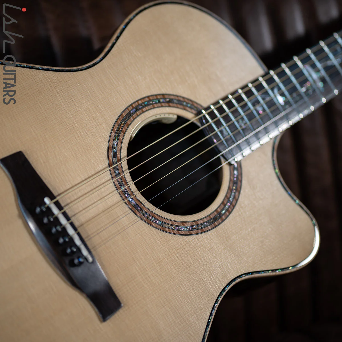 PRS Private Stock Angelus Acoustic Brazilian Rosewood Adirondack Spruce - Image 2