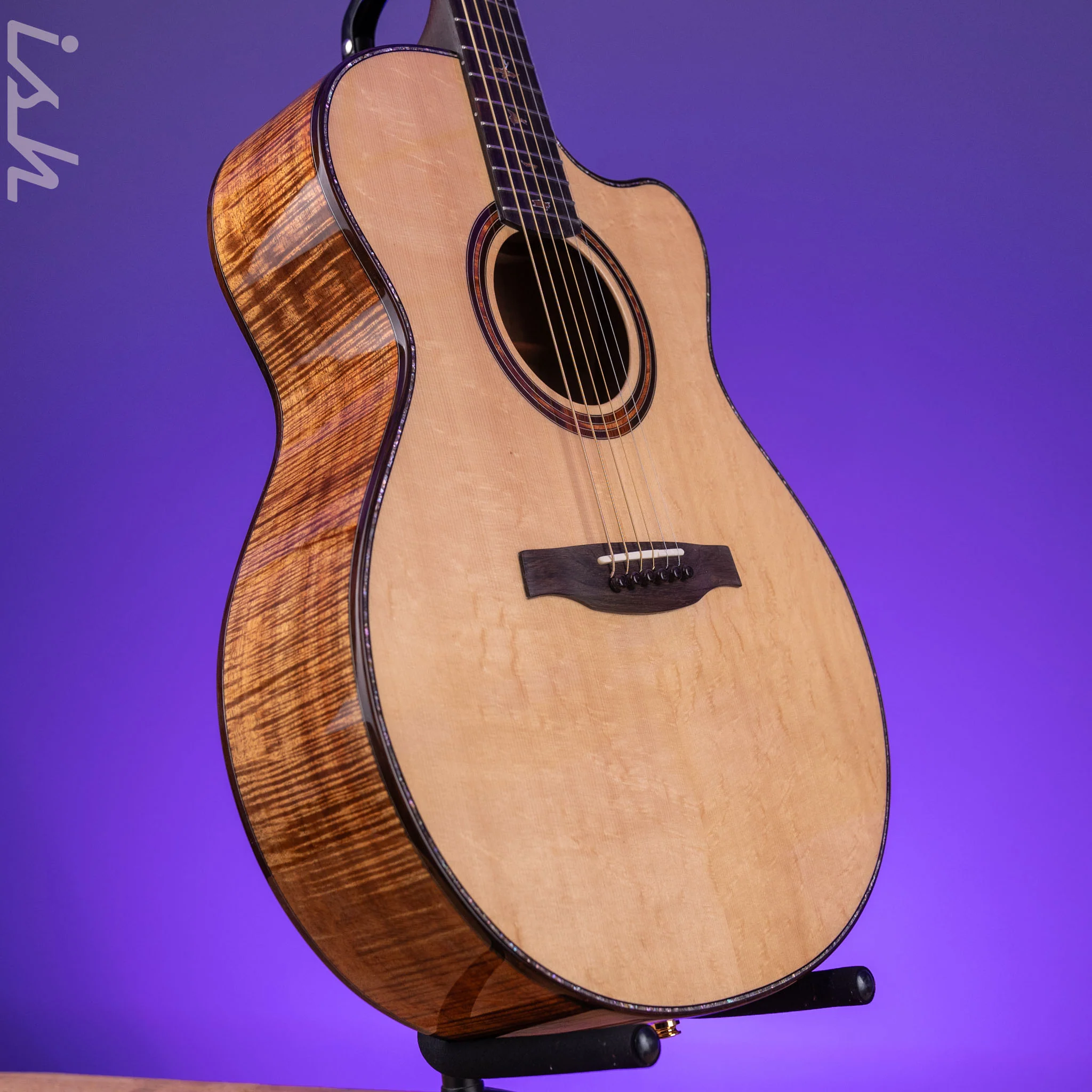 PRS Private Stock Angelus Acoustic Guitar Brazilian Rosewood - Image 3
