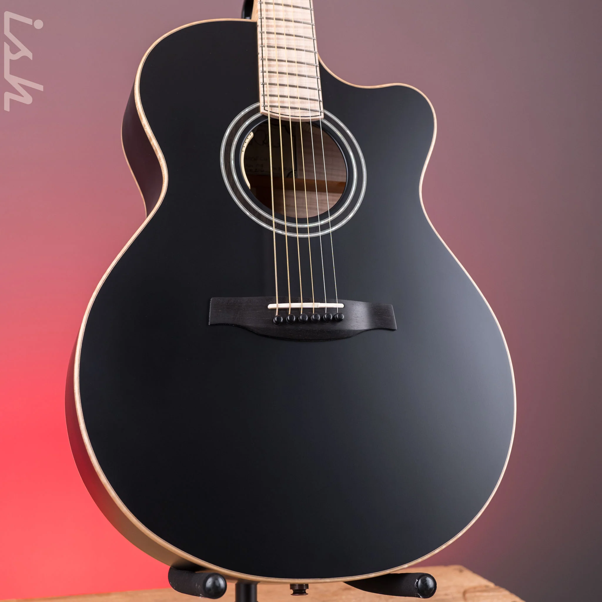 PRS Private Stock Angelus Acoustic Matte Black Back & Sides