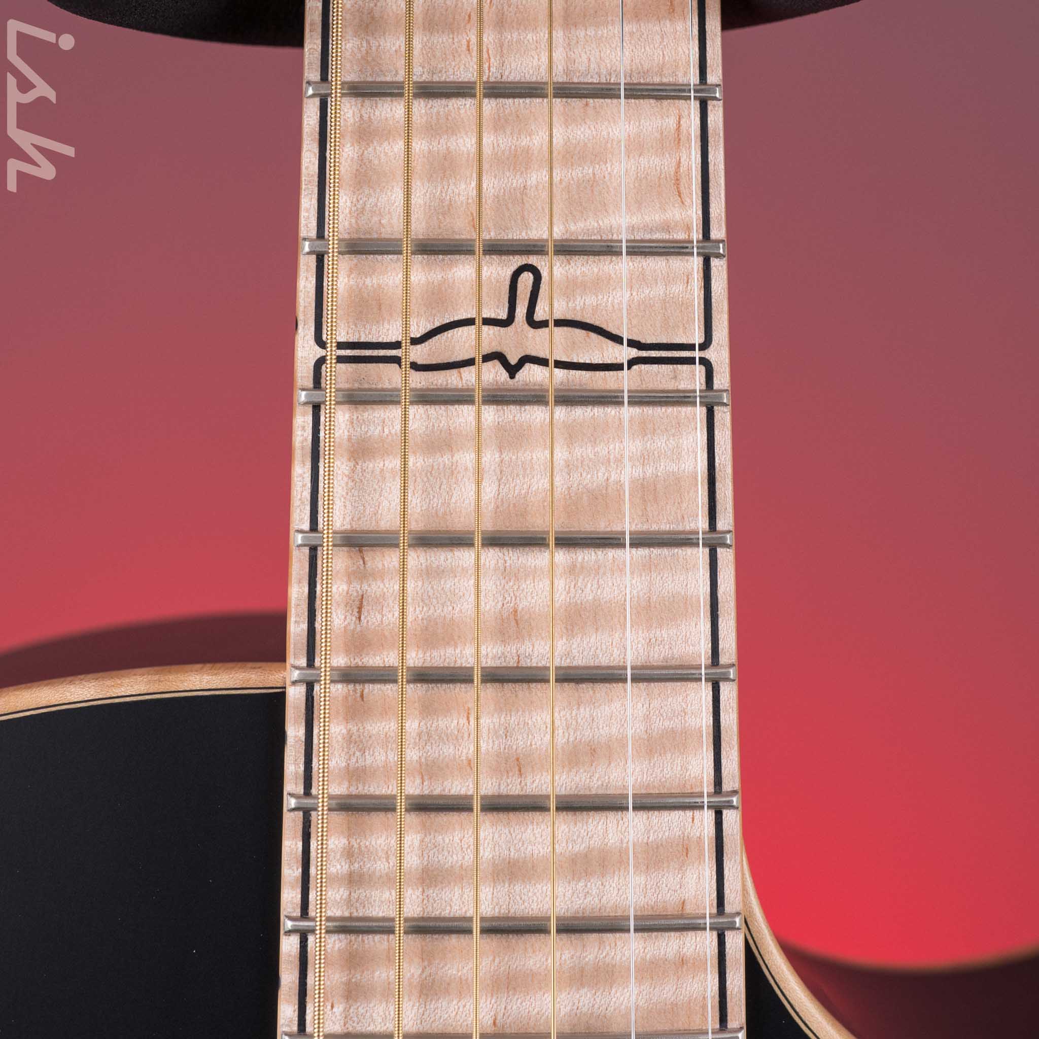 PRS Private Stock Angelus Acoustic Matte Black Back & Sides - Image 6