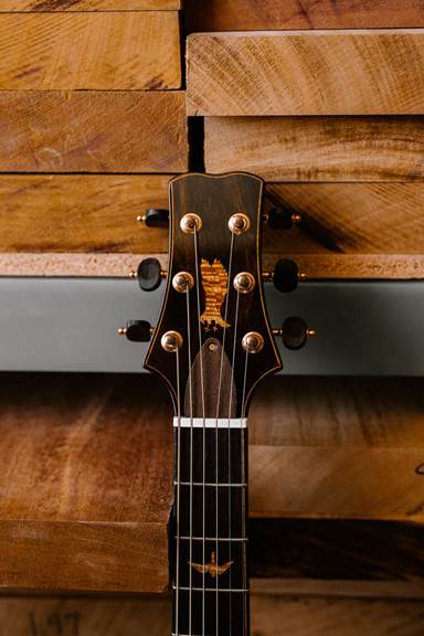PRS Private Stock Angelus Acoustic Natural Top Back East Indian Rosewood - Image 3