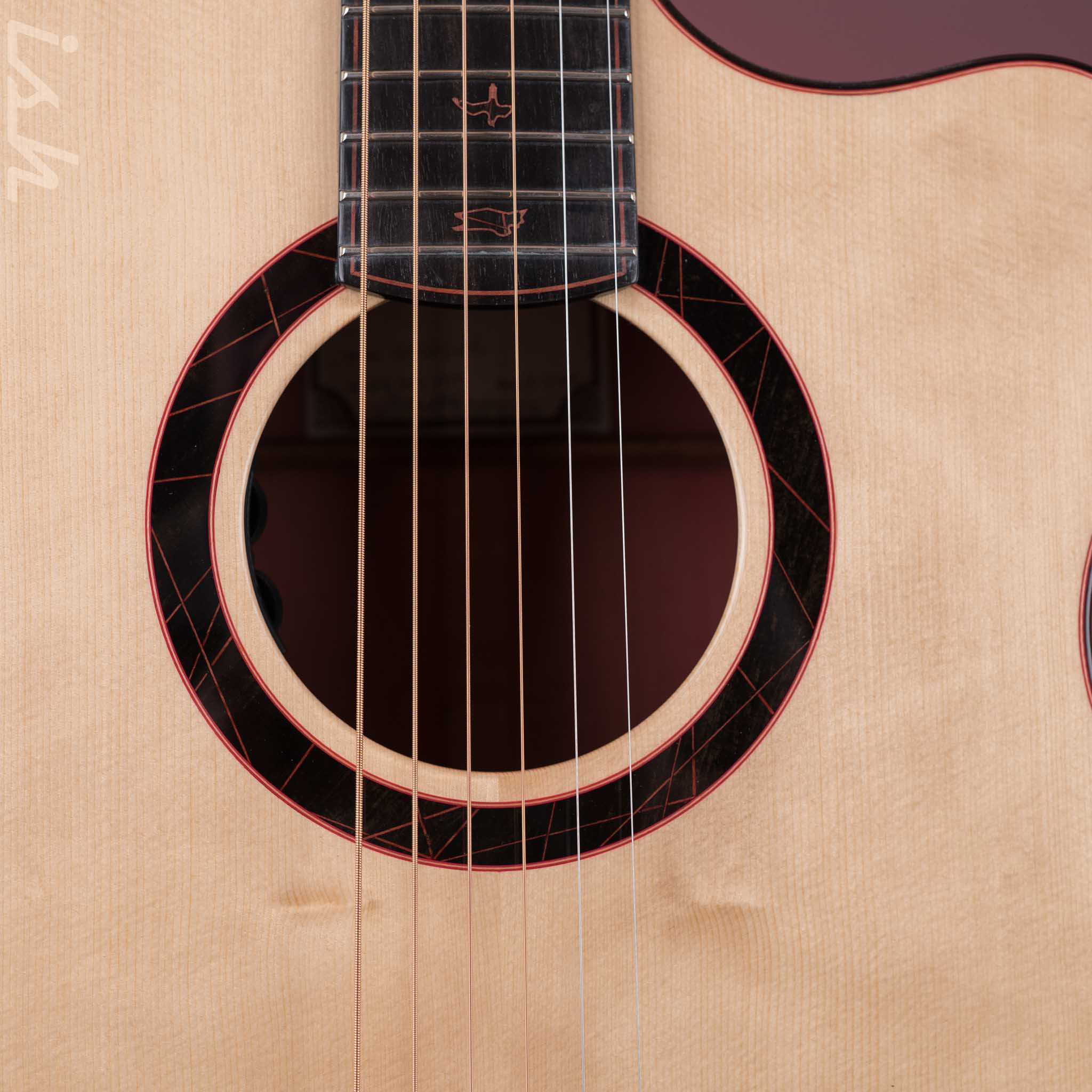 PRS Private Stock Angelus Acoustic Pink Ivory Back & Sides - Image 6