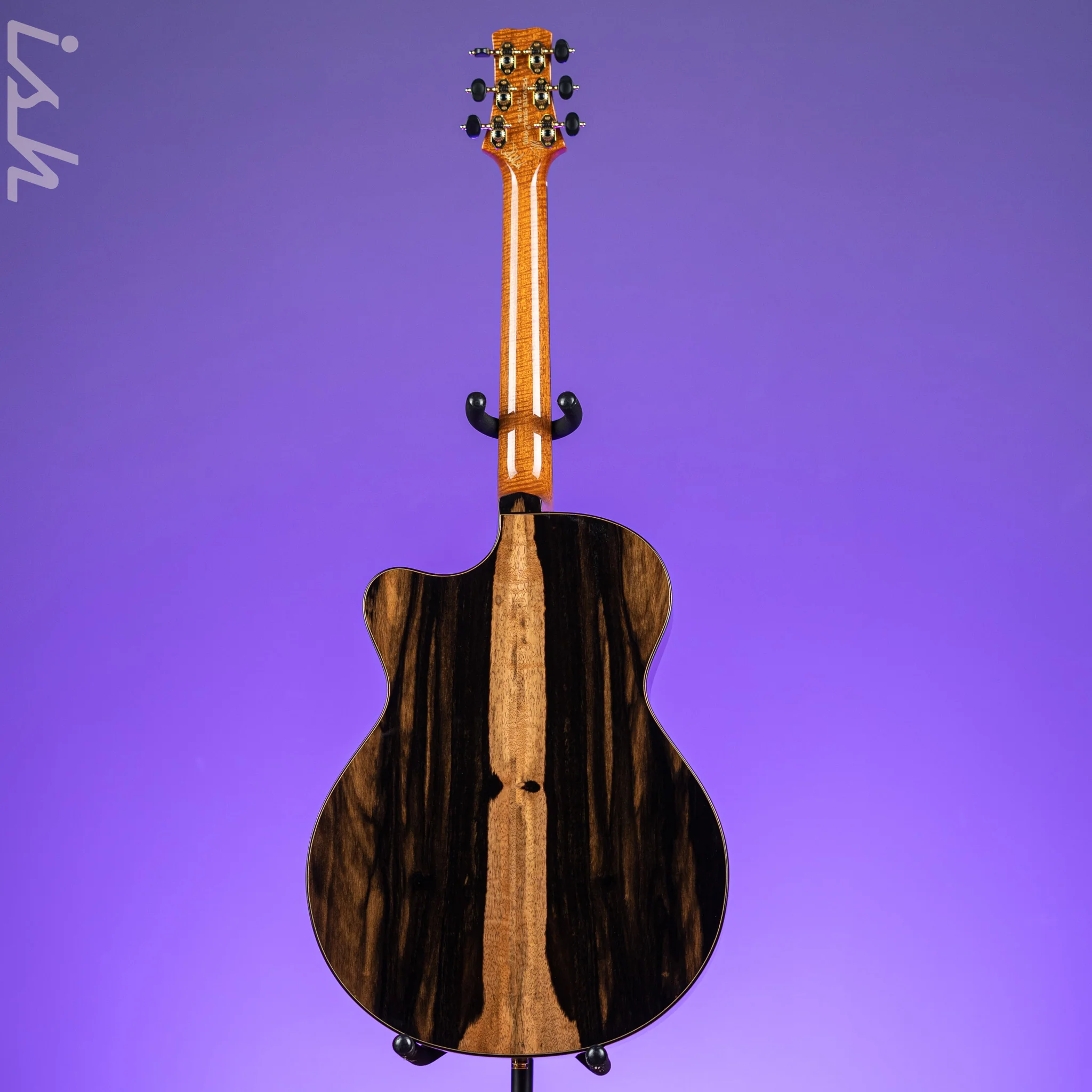 PRS Private Stock Angelus Cutaway Cedar Top Exotic Ebony Back Acoustic Guitar - Image 10