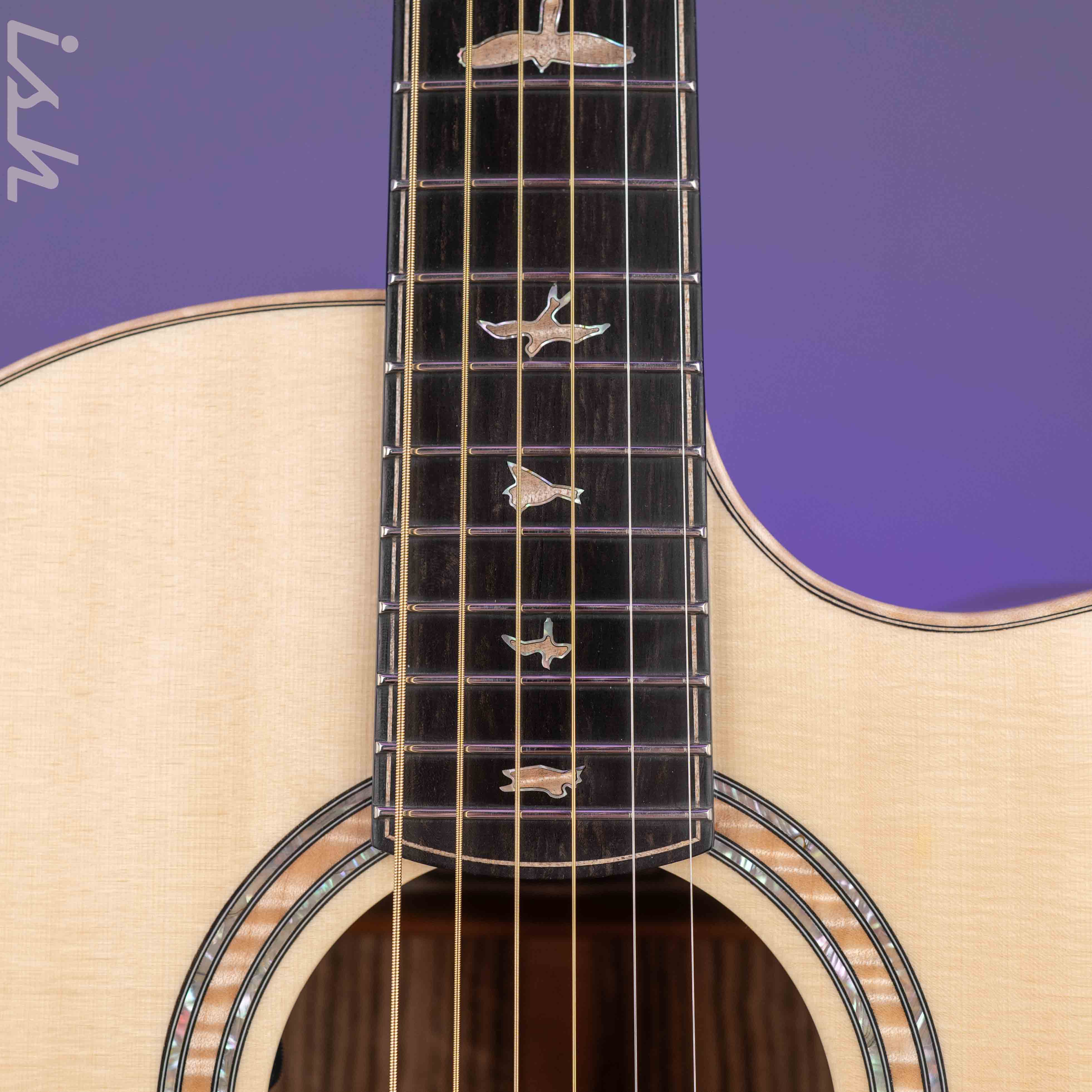 PRS Private Stock Angelus Cutaway European Spruce Zebrawood - Image 5