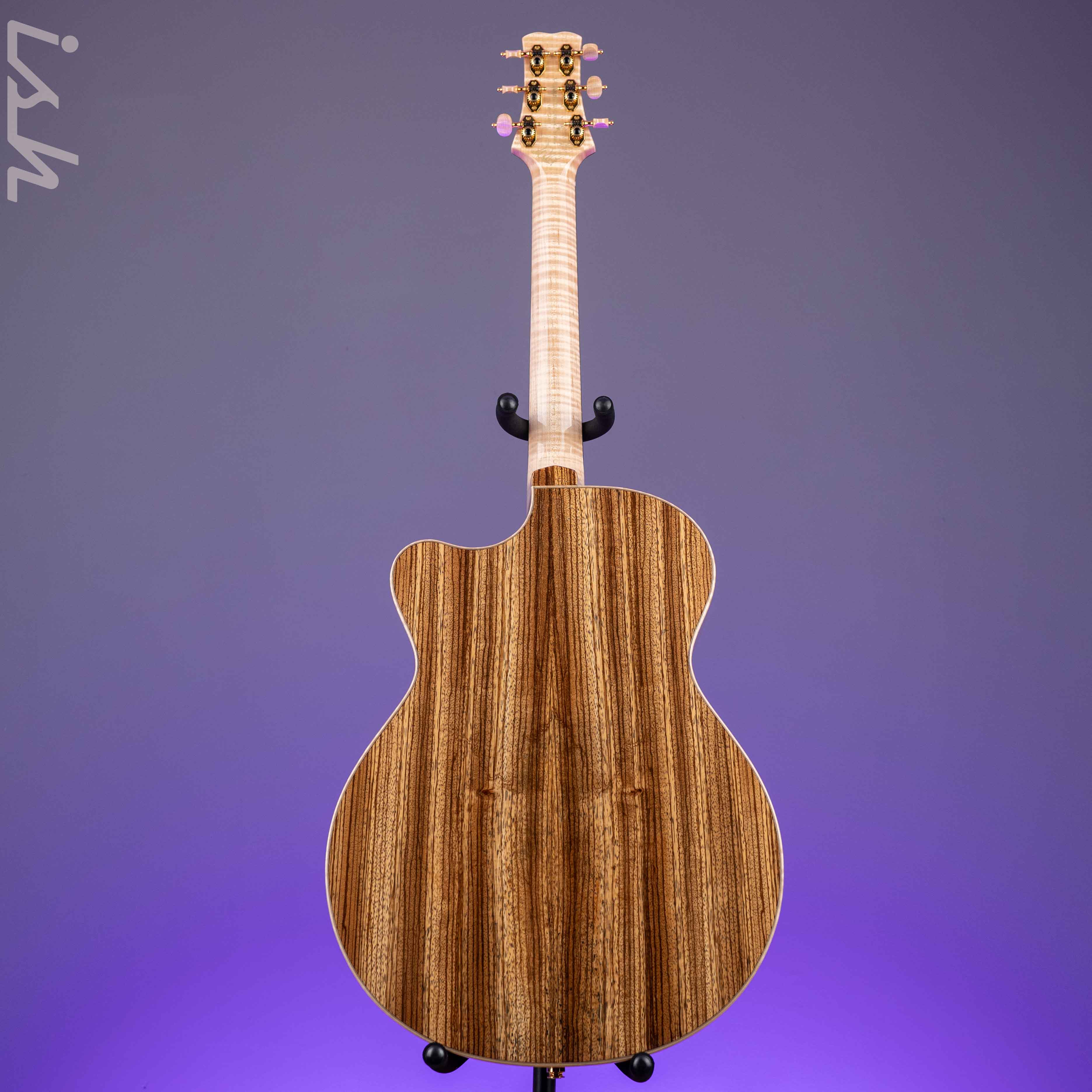 PRS Private Stock Angelus Cutaway European Spruce Zebrawood - Image 7