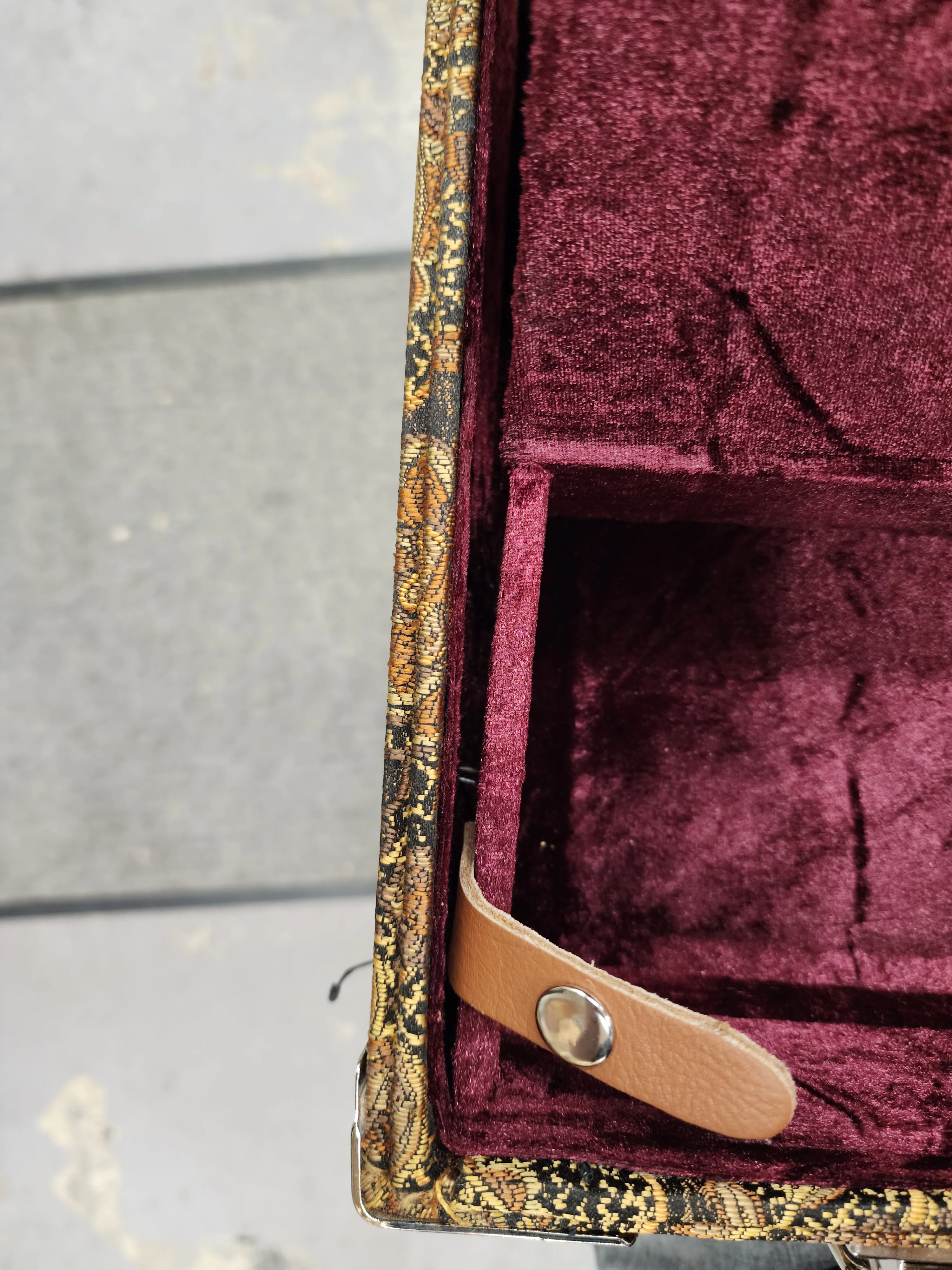 PRS Private Stock Brown Paisley Hardshell Guitar Case - B-Stock - Image 5