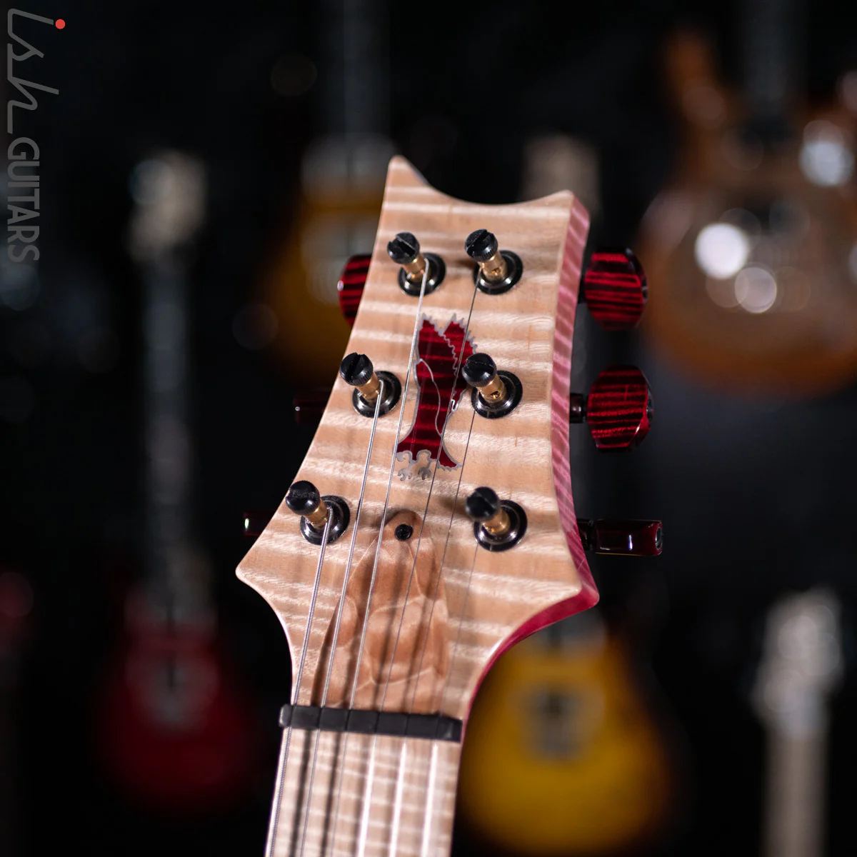 PRS Private Stock Custom 24 408 Graveyard Red Fade - Image 7
