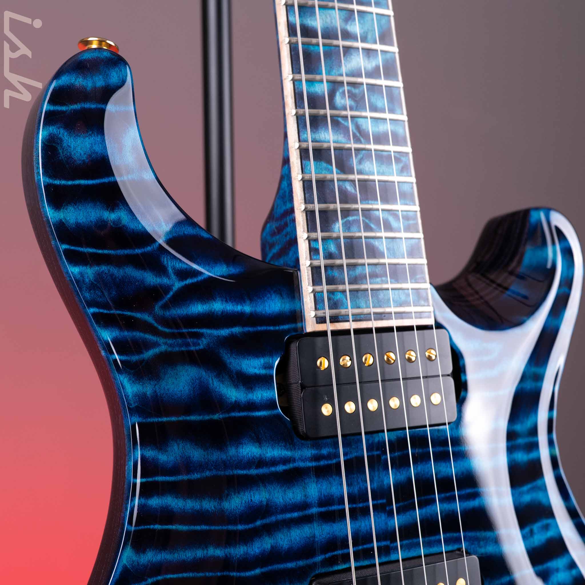 PRS Private Stock Custom 24 Aqua Violet - Image 4